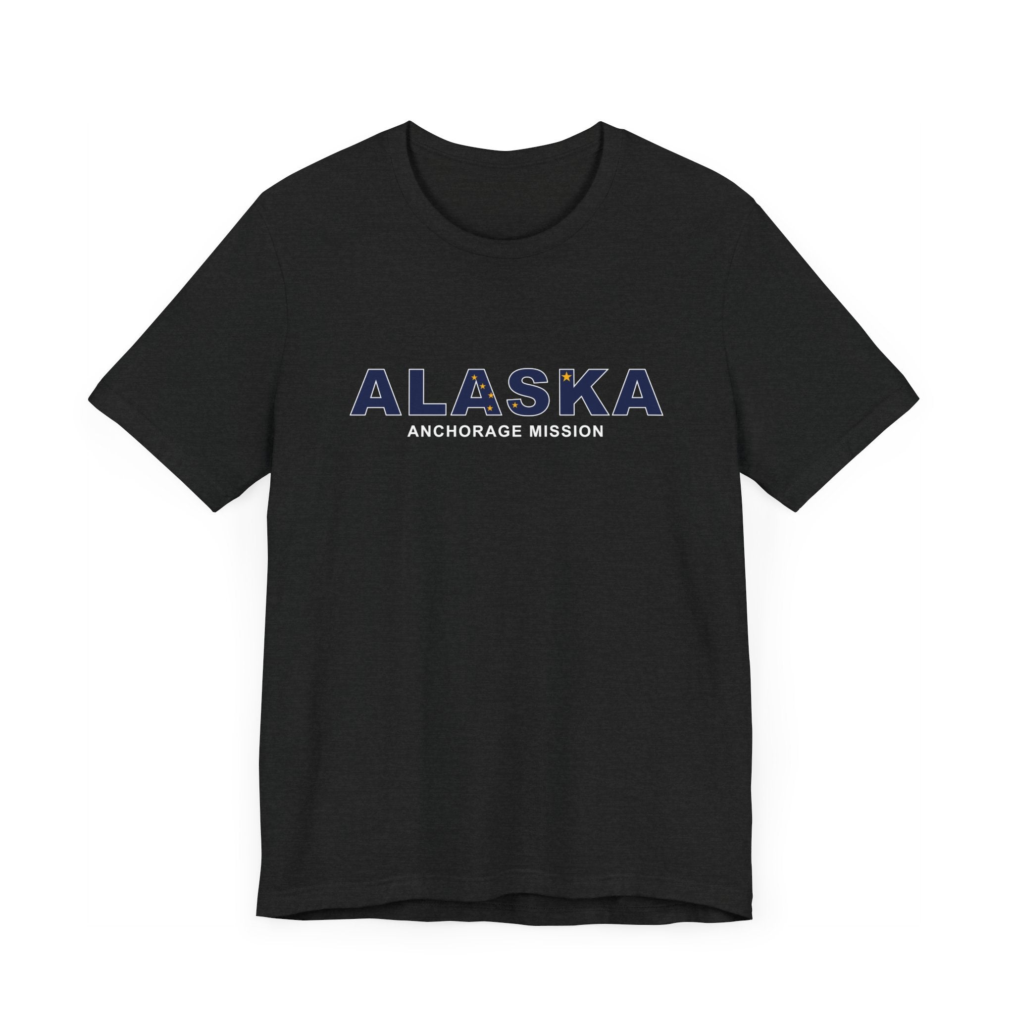 Alaska Anchorage Mission Flag Title T-shirt - Mission Wishlist - LDS Missionary Gift Store
