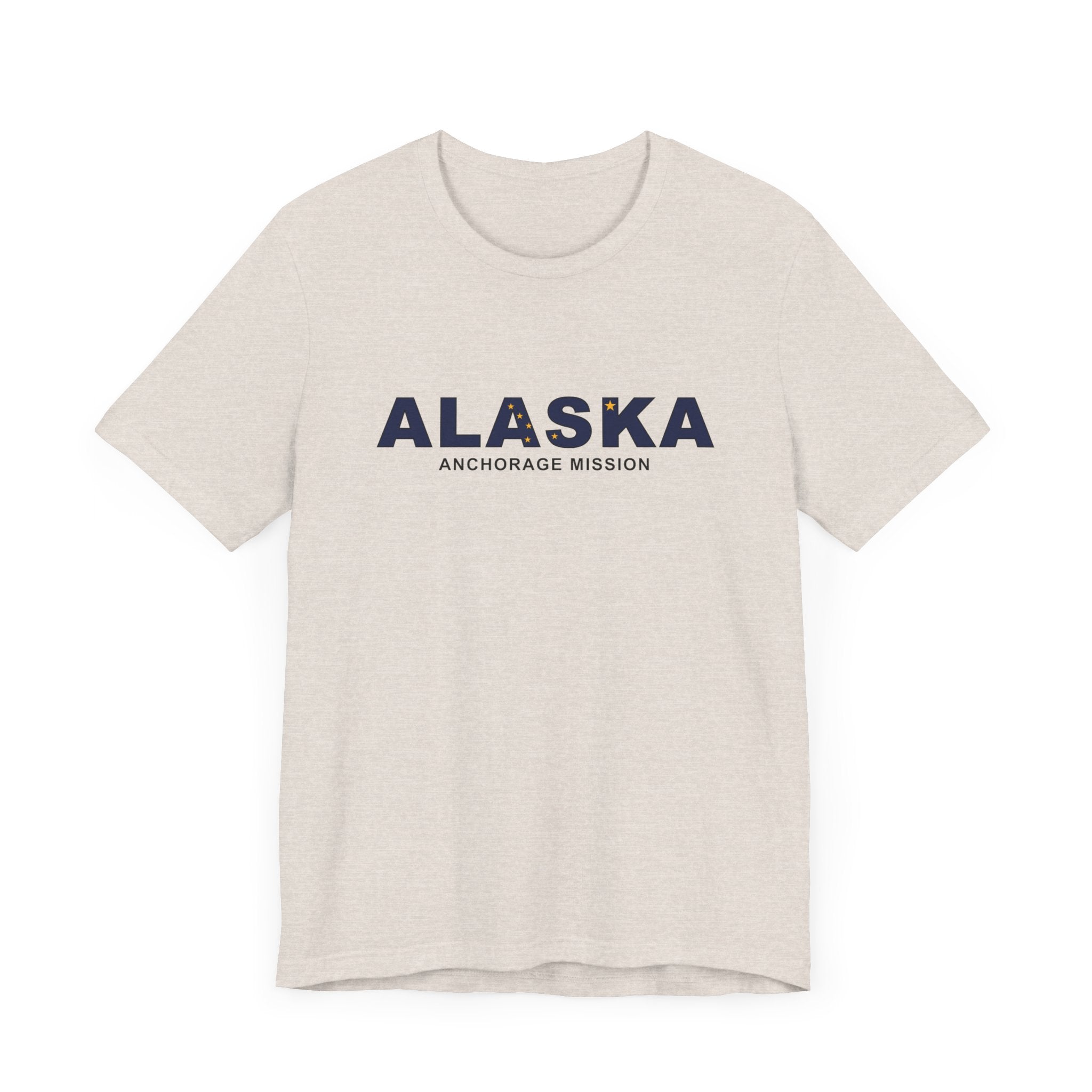 Alaska Anchorage Mission Flag Title T-shirt - Mission Wishlist - LDS Missionary Gift Store