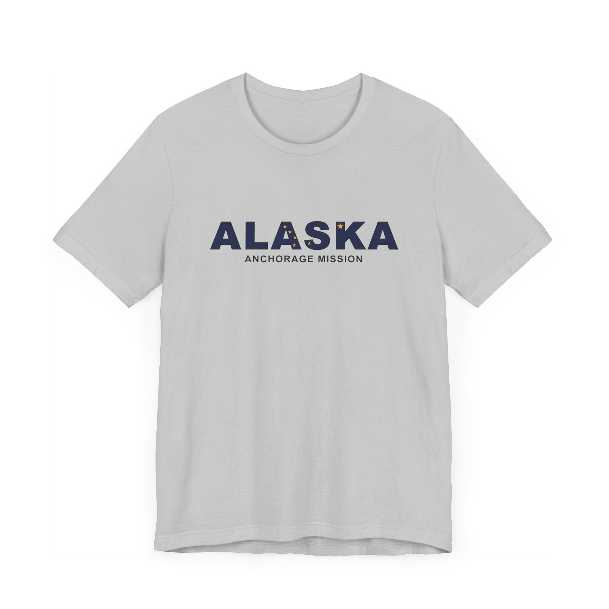 Alaska Anchorage Mission Flag Title T-shirt - Mission Wishlist - LDS Missionary Gift Store