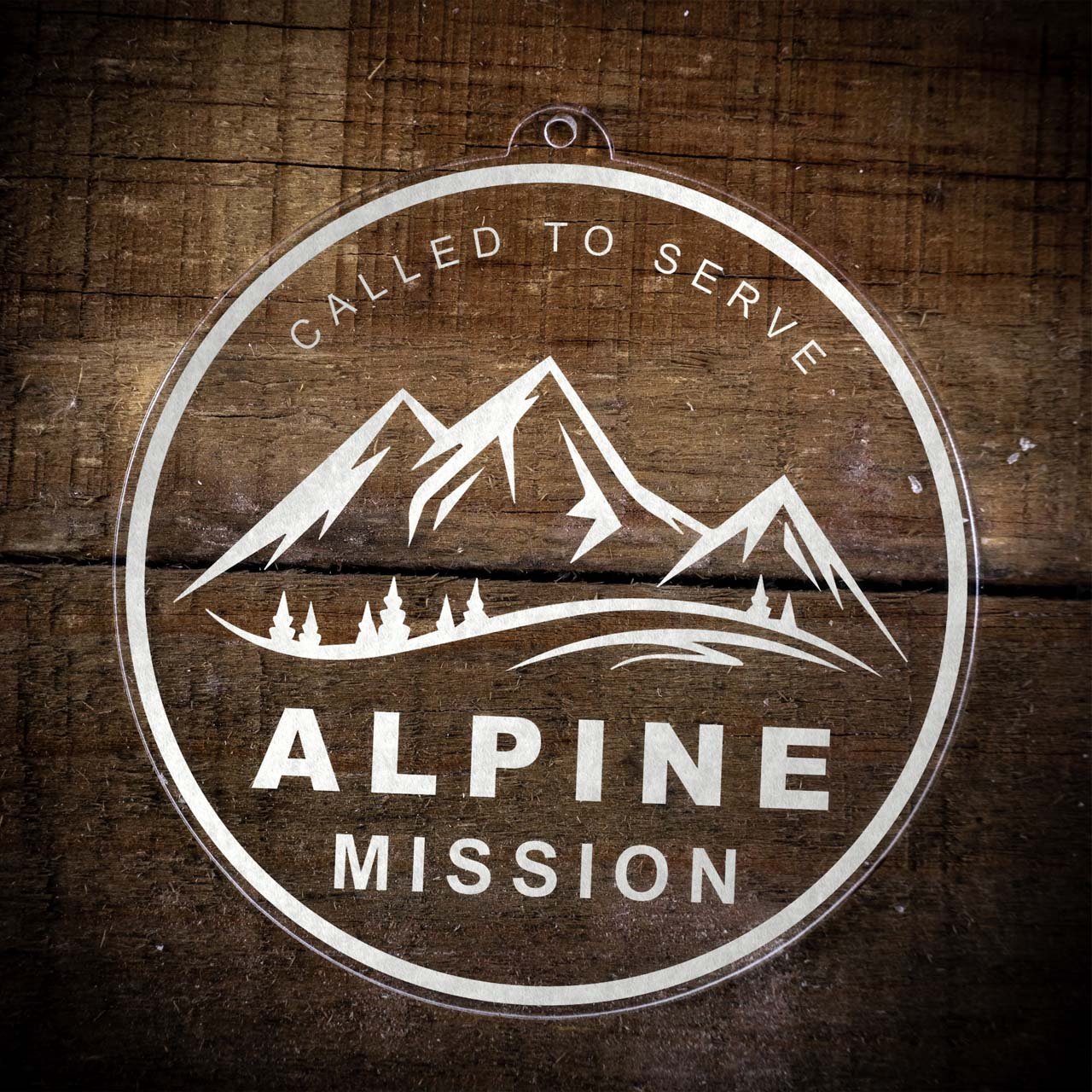 Alpine German-Speaking Mission (Munich) Christmas Ornament - Latter-Day Saint LDS Missionary Gift - Book of Mormon