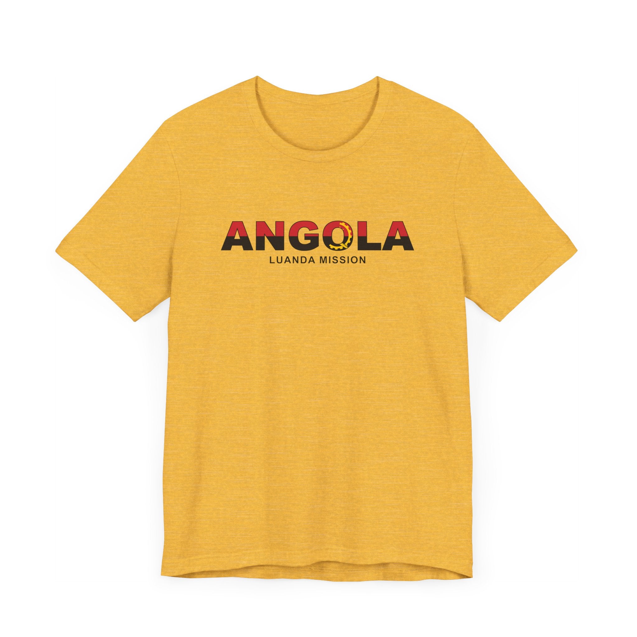 Angola Luanda Mission Flag Title T-shirt - Mission Wishlist - LDS Missionary Gift Store