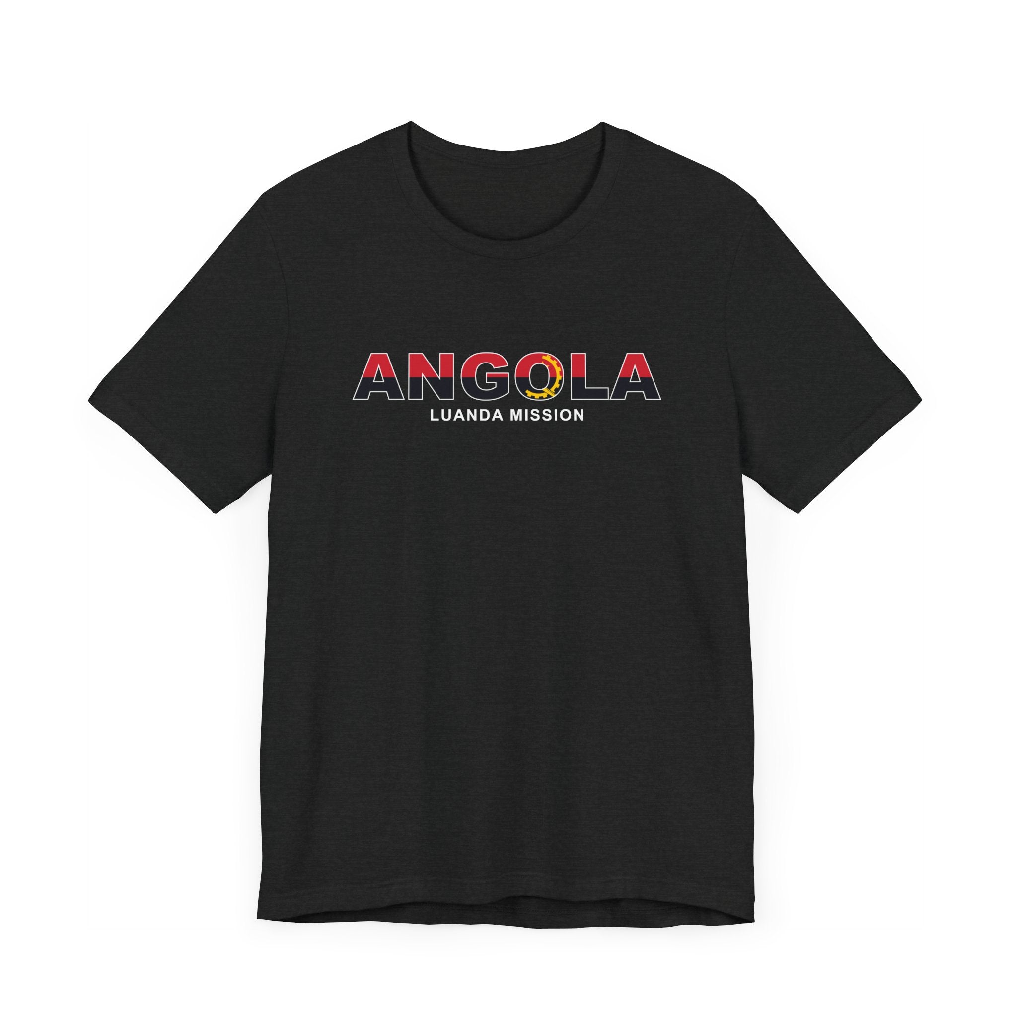 Angola Luanda Mission Flag Title T-shirt - Mission Wishlist - LDS Missionary Gift Store