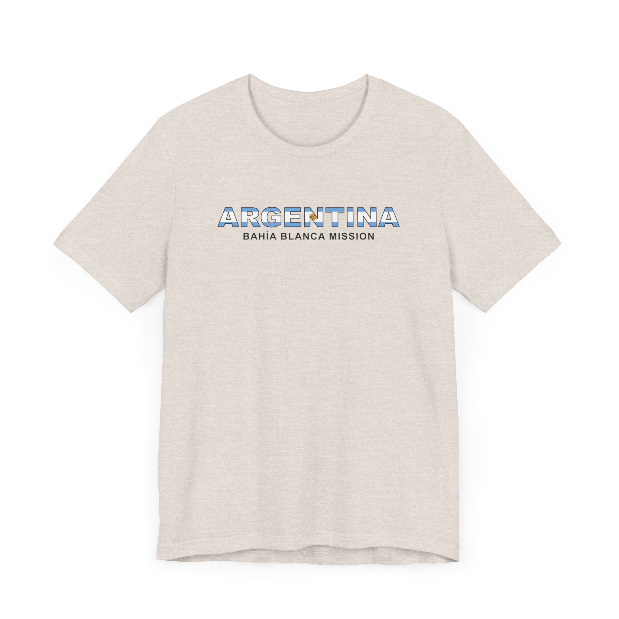 Argentina Bahia Blanca Mission Flag Title T-shirt - Mission Wishlist - LDS Missionary Gift Store