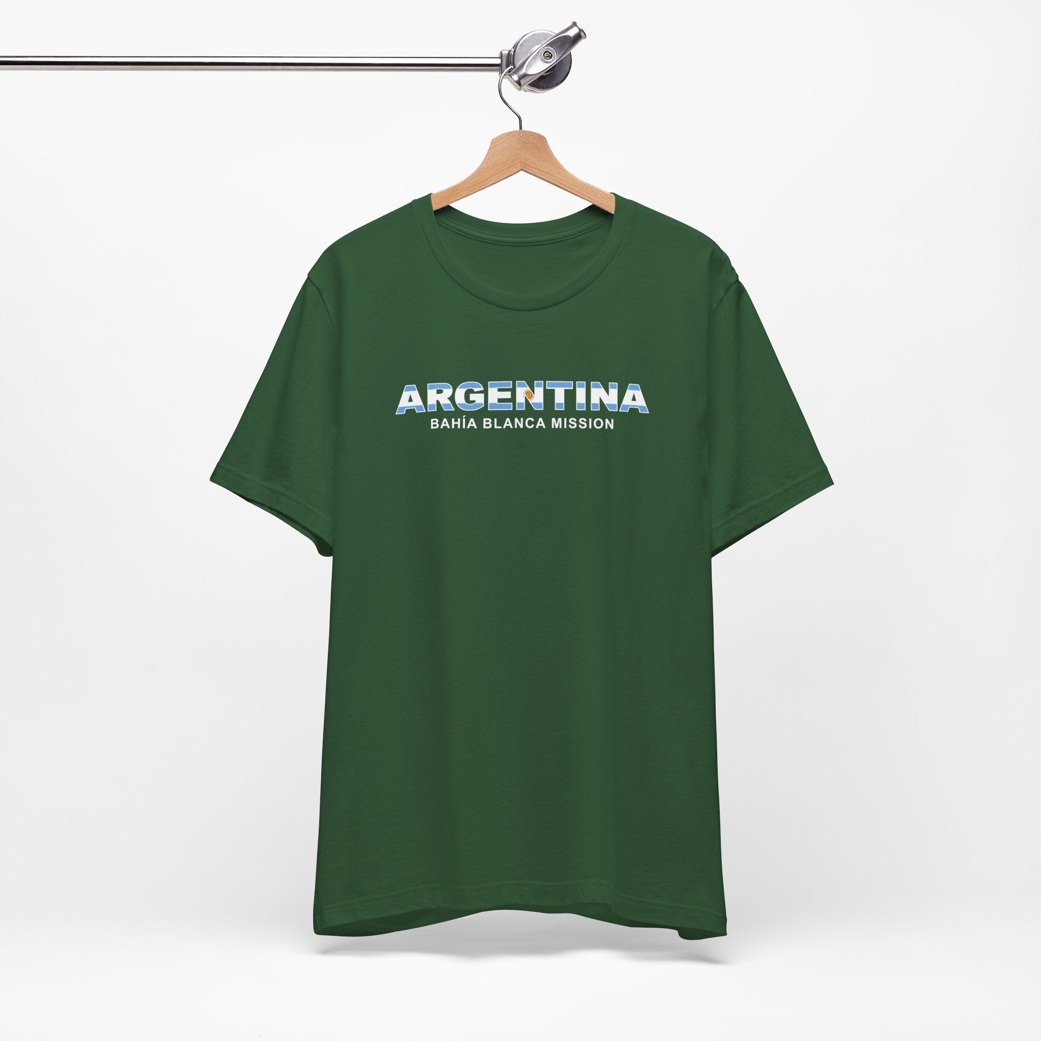 Argentina Bahia Blanca Mission Flag Title T-shirt - Mission Wishlist - LDS Missionary Gift Store