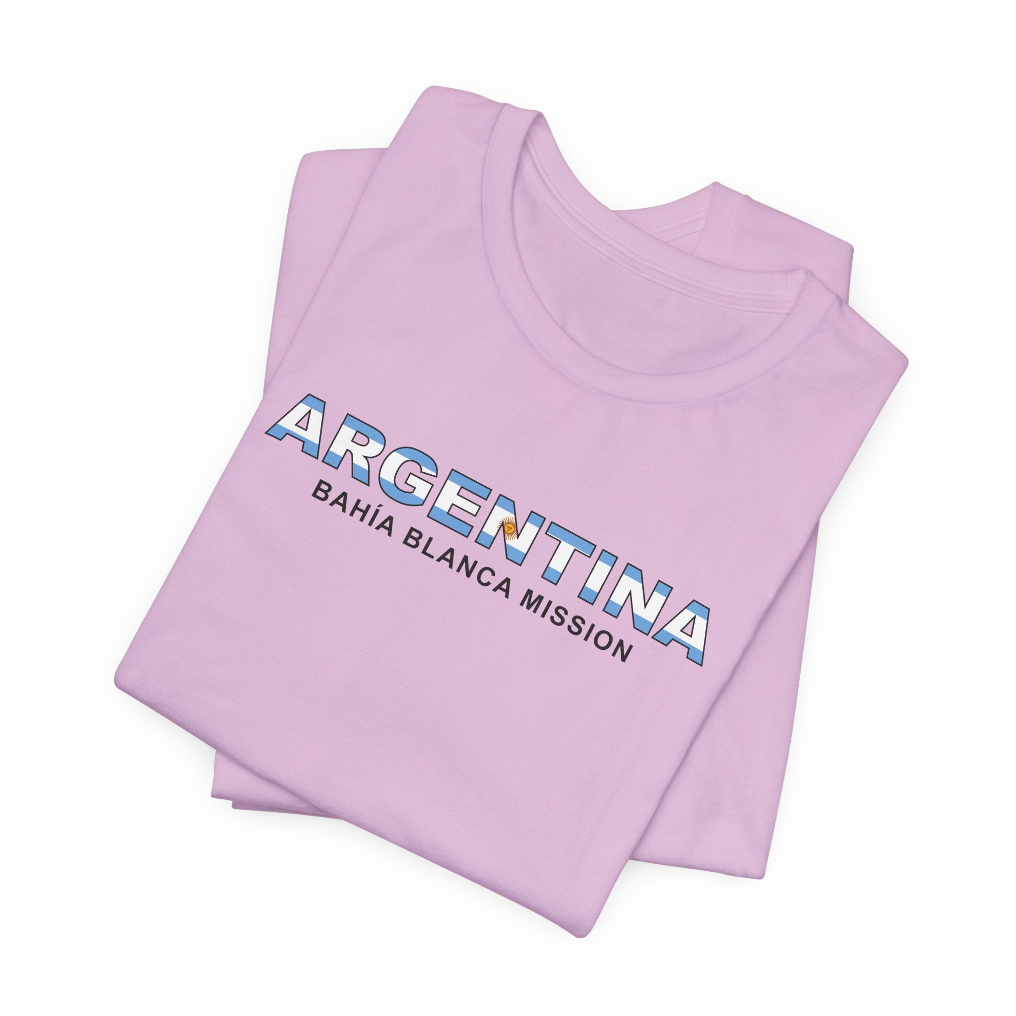Argentina Bahia Blanca Mission Flag Title T-shirt - Mission Wishlist - LDS Missionary Gift Store