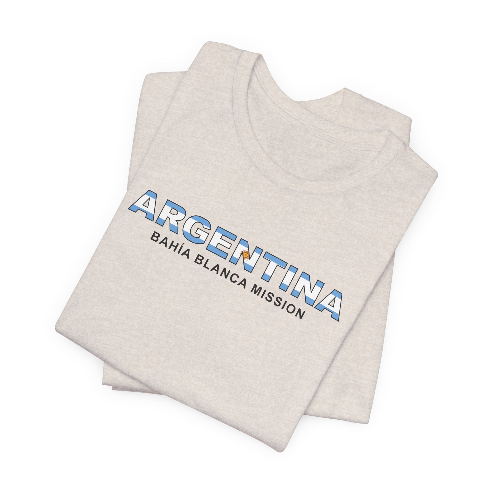 Argentina Bahia Blanca Mission Flag Title T-shirt - Mission Wishlist - LDS Missionary Gift Store