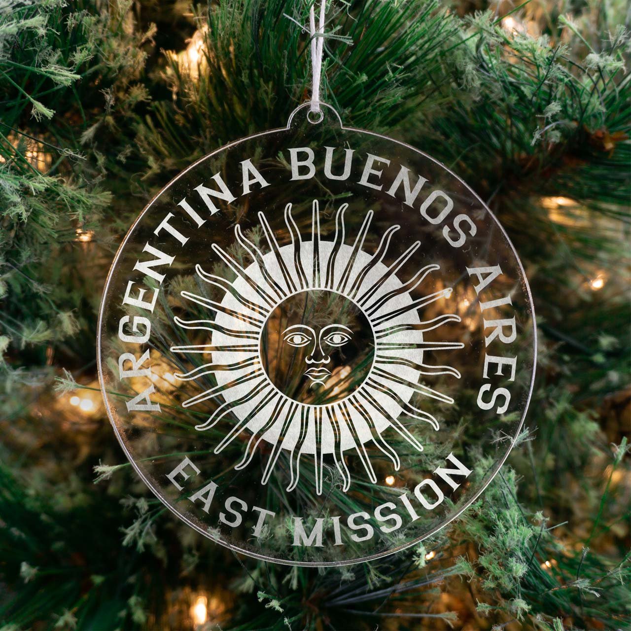 Argentina Buenos Aires East Mission Christmas Ornament - Latter-Day Saint LDS Missionary Gift - Book of Mormon