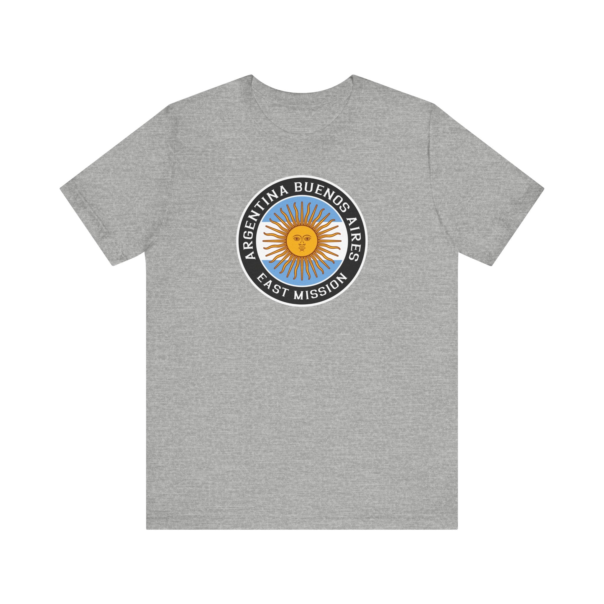Argentina Buenos Aires East Mission Circular Flag T-shirt - Mission Wishlist - LDS Missionary Gift Store