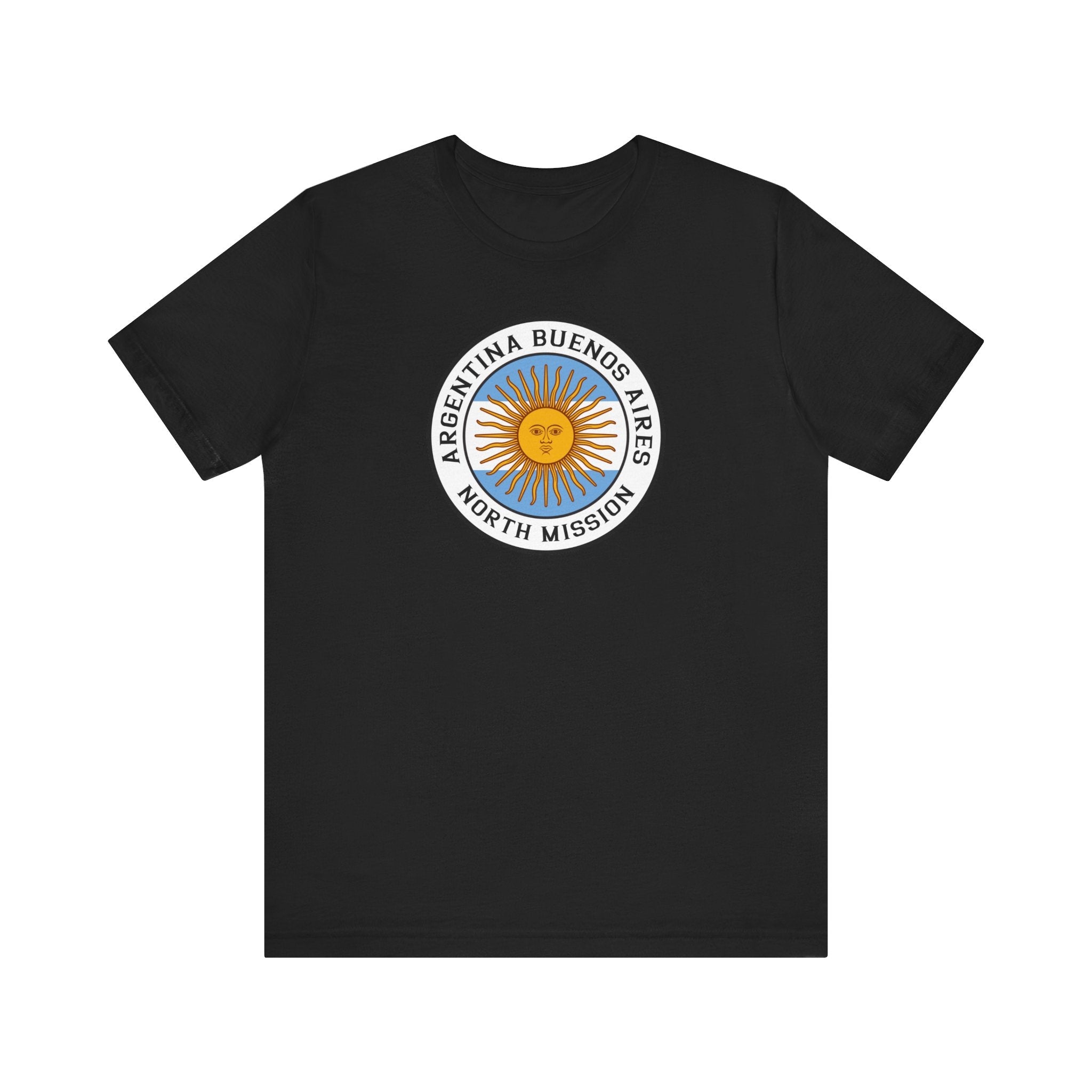 Argentina Buenos Aires East Mission Circular Flag T-shirt - Mission Wishlist - LDS Missionary Gift Store
