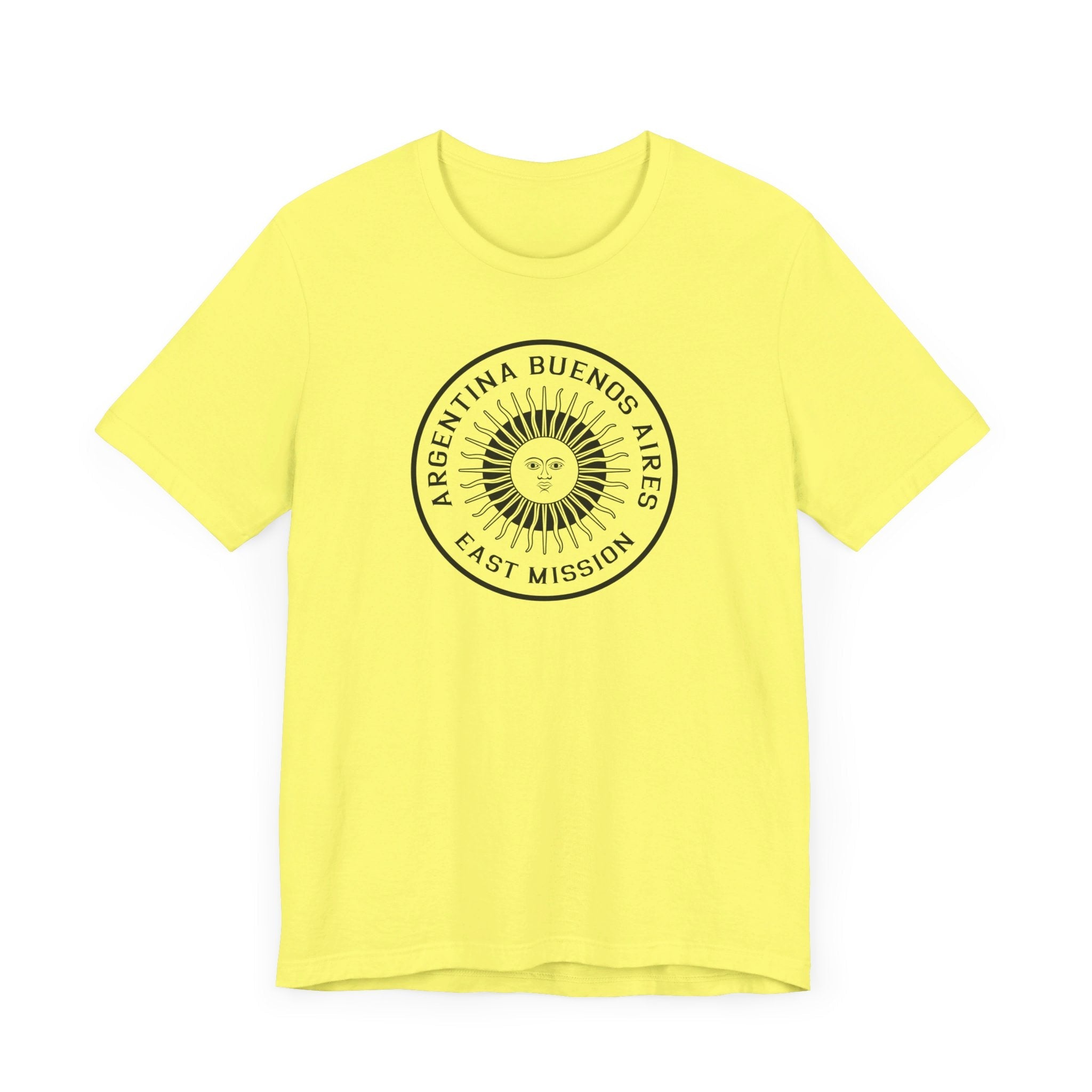 Argentina Buenos Aires East Mission Circular Monochrome Logo T-Shirt - Mission Wishlist - LDS Missionary Gift Store