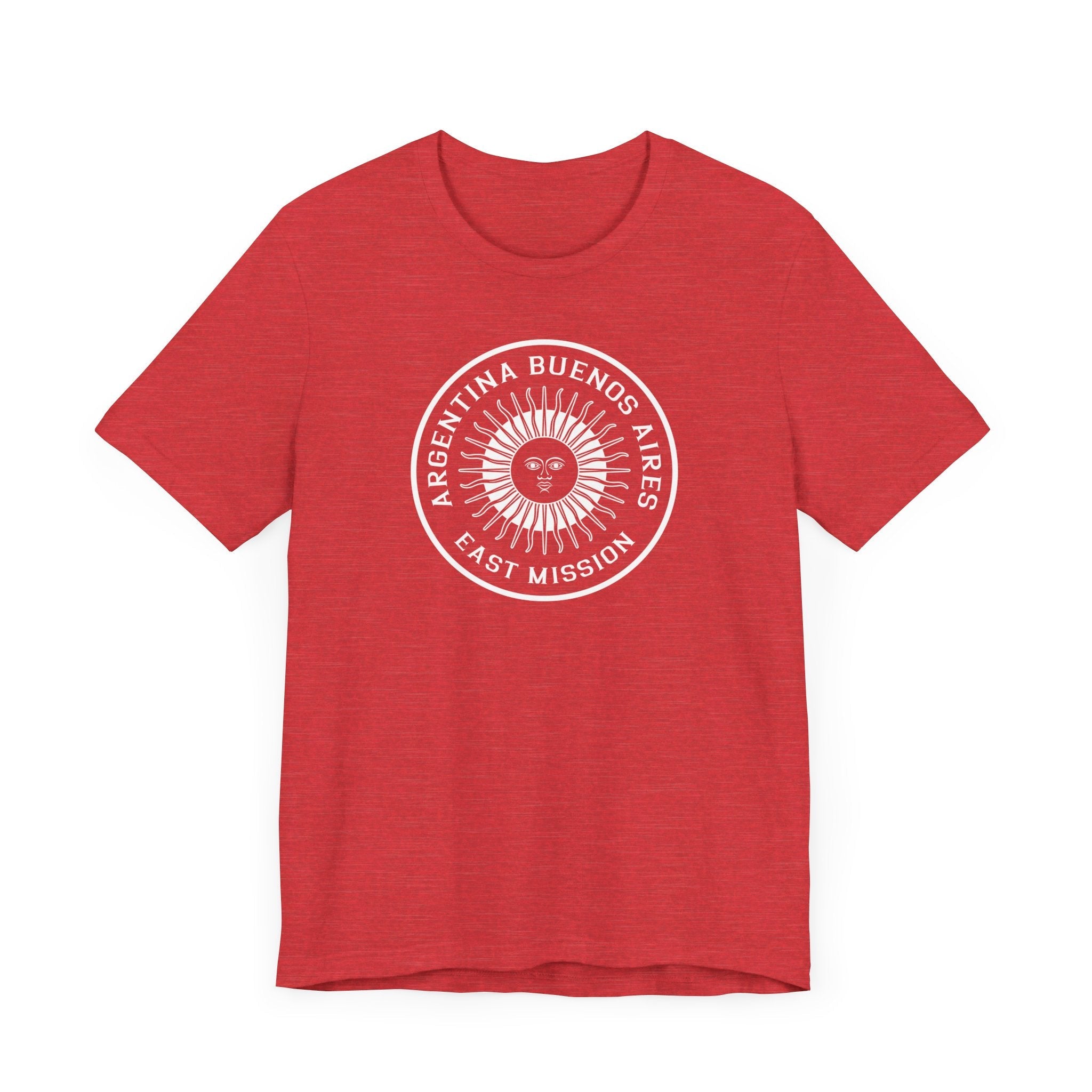 Argentina Buenos Aires East Mission Circular Monochrome Logo T-Shirt - Mission Wishlist - LDS Missionary Gift Store