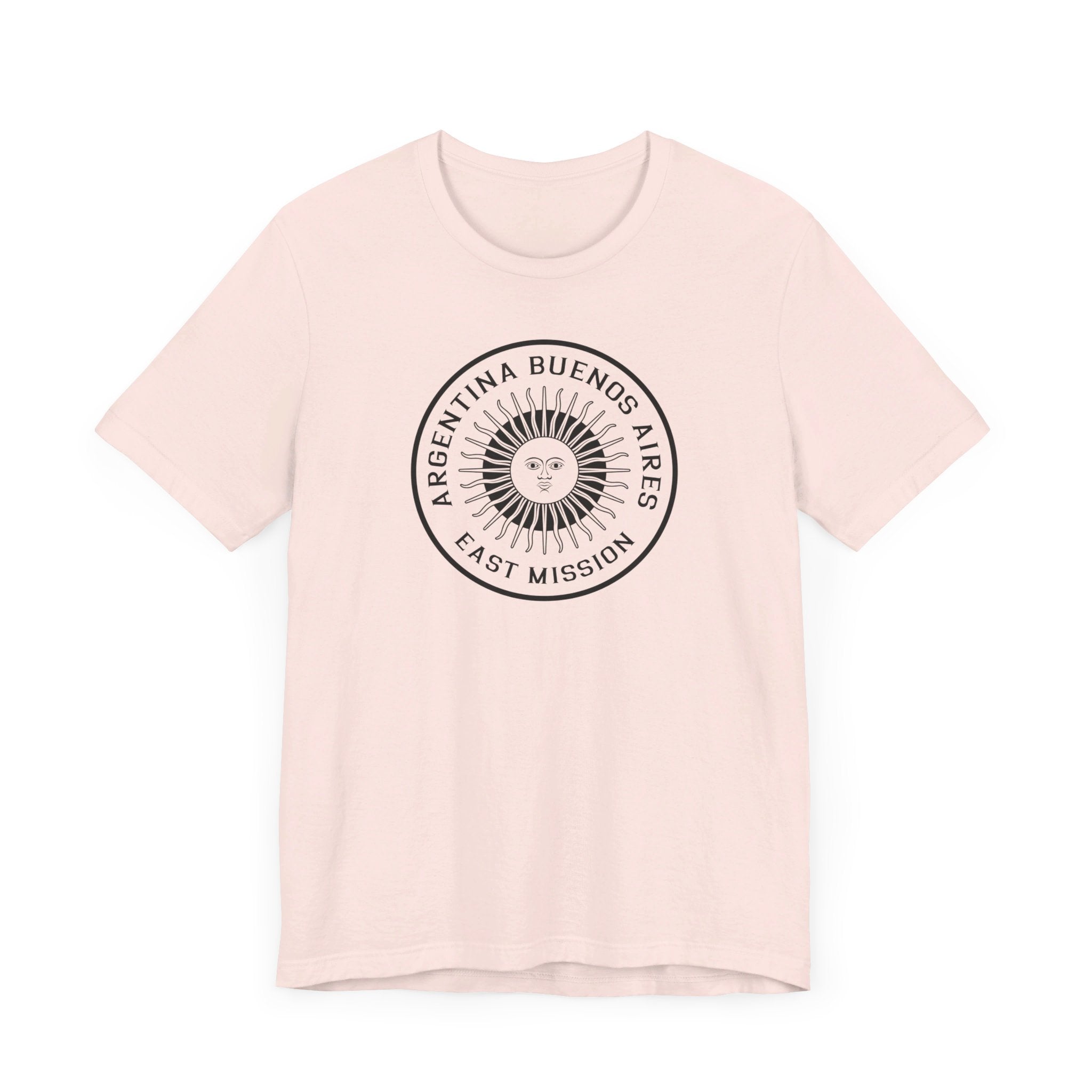Argentina Buenos Aires East Mission Circular Monochrome Logo T-Shirt - Mission Wishlist - LDS Missionary Gift Store