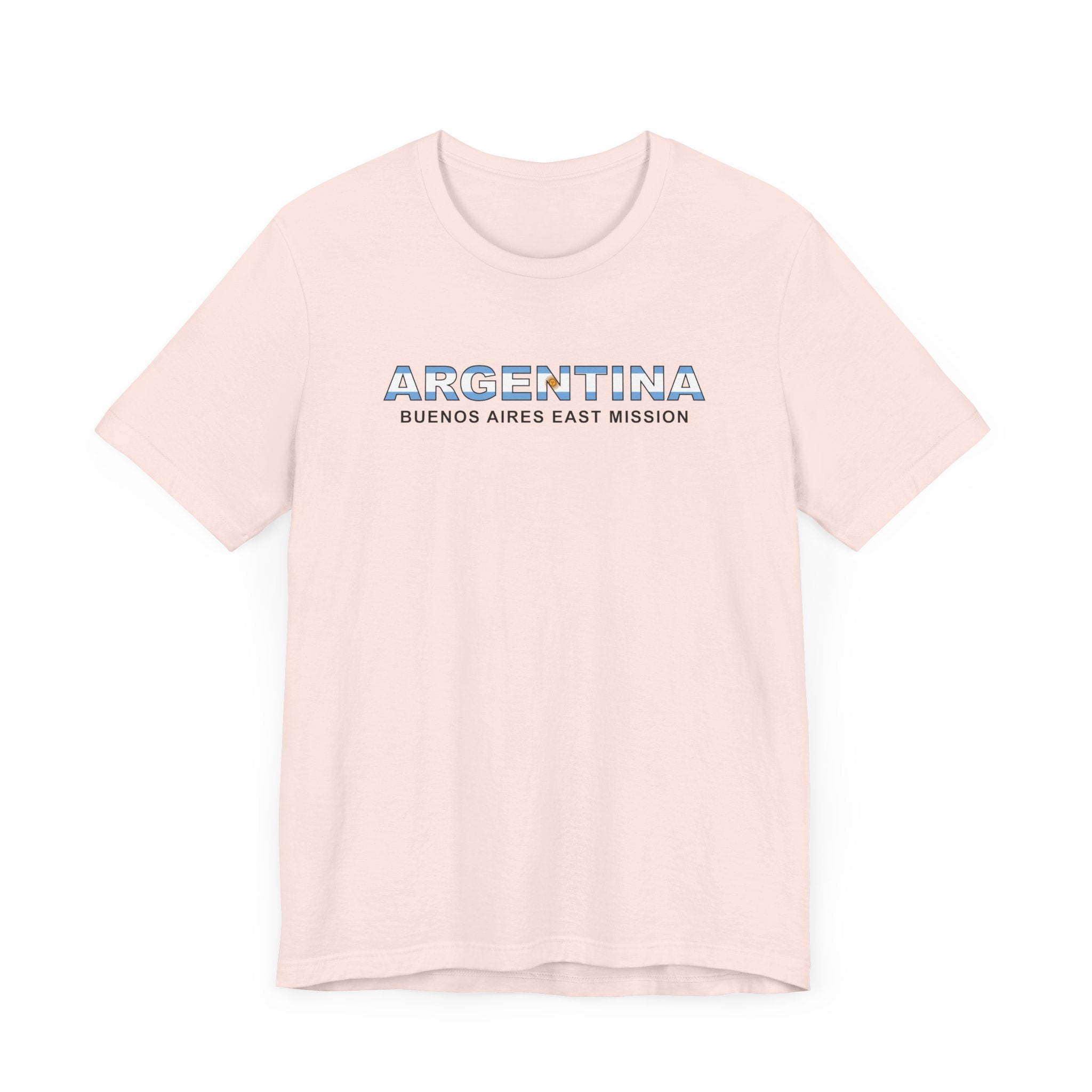 Argentina Buenos Aires East Mission Flag Title T-shirt - Mission Wishlist - LDS Missionary Gift Store