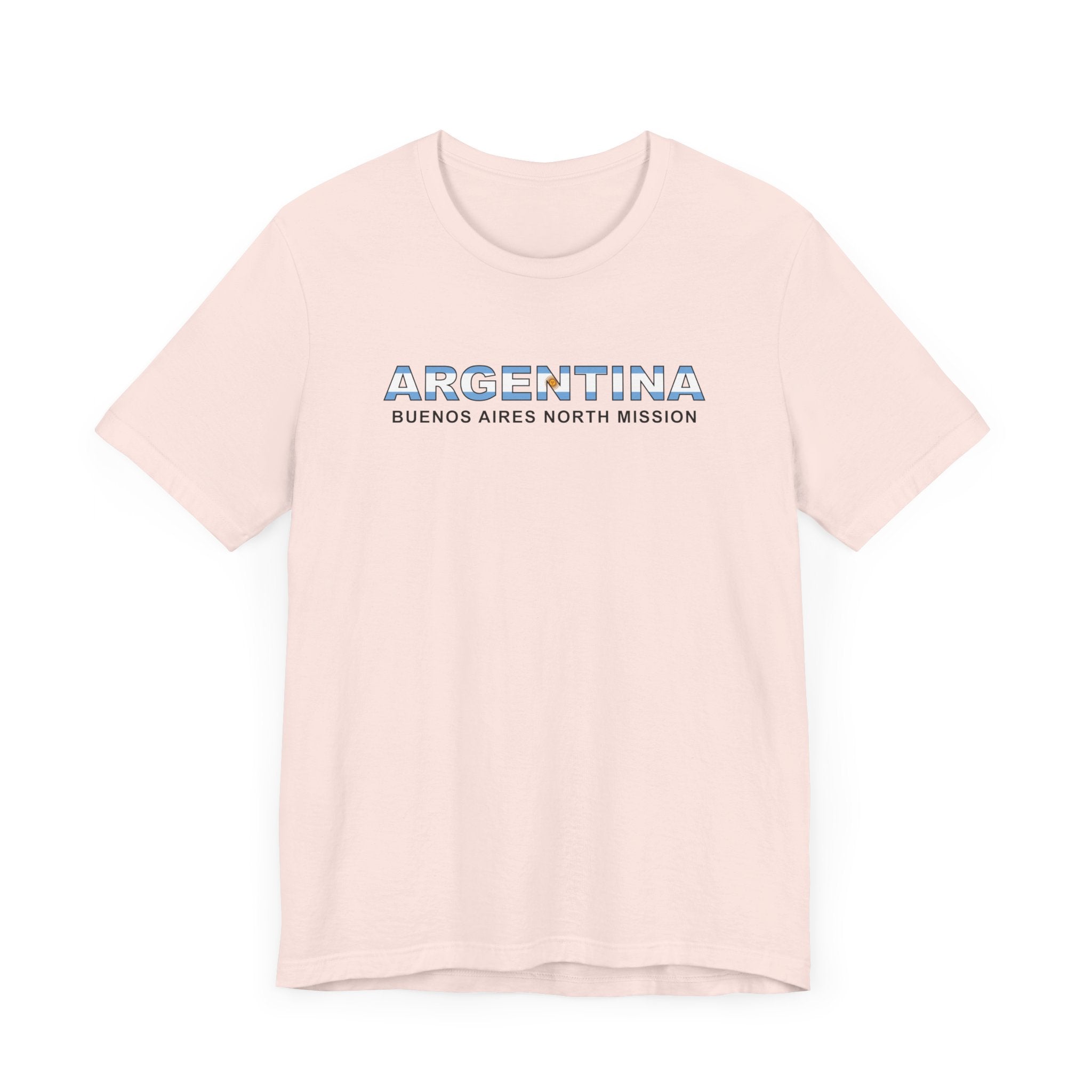Argentina Buenos Aires North Mission Flag Title T-shirt - Mission Wishlist - LDS Missionary Gift Store