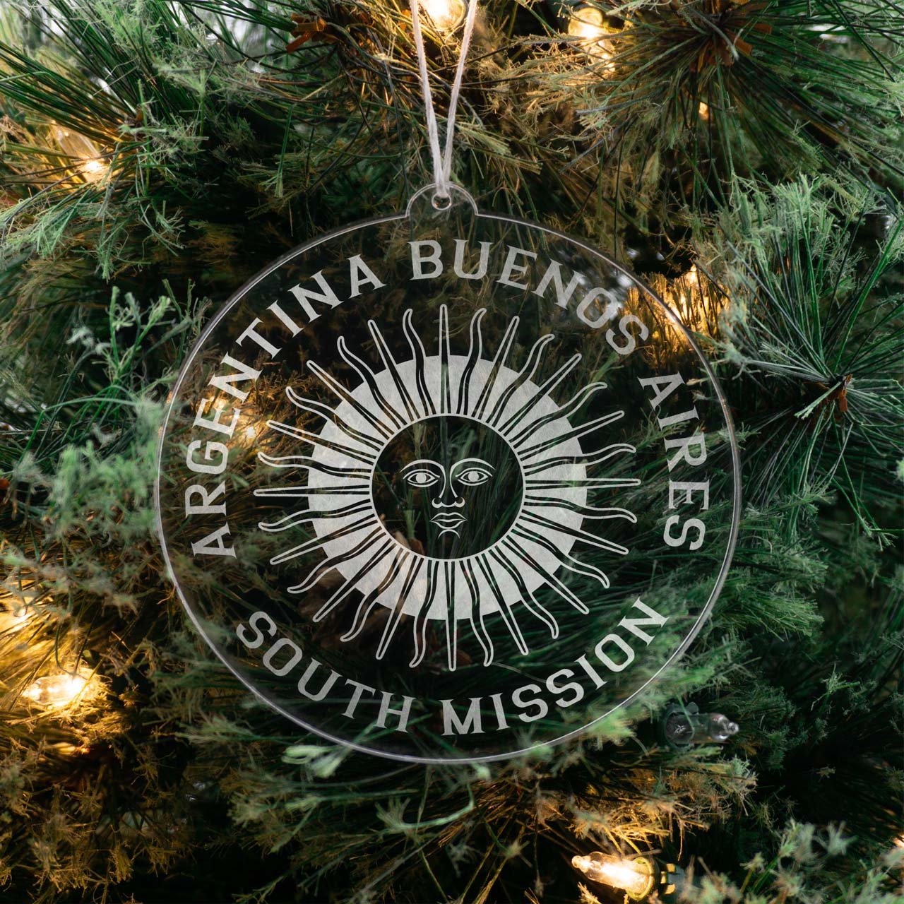 Argentina Buenos Aires South Mission Christmas Ornament - Latter-Day Saint LDS Missionary Gift - Book of Mormon