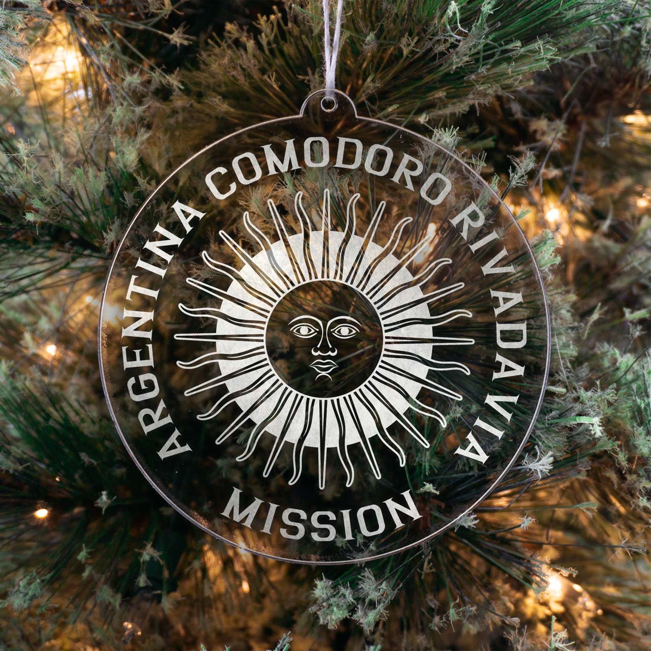 Argentina Comodoro Rivadavia Mission Christmas Ornament - Latter-Day Saint LDS Missionary Gift - Book of Mormon