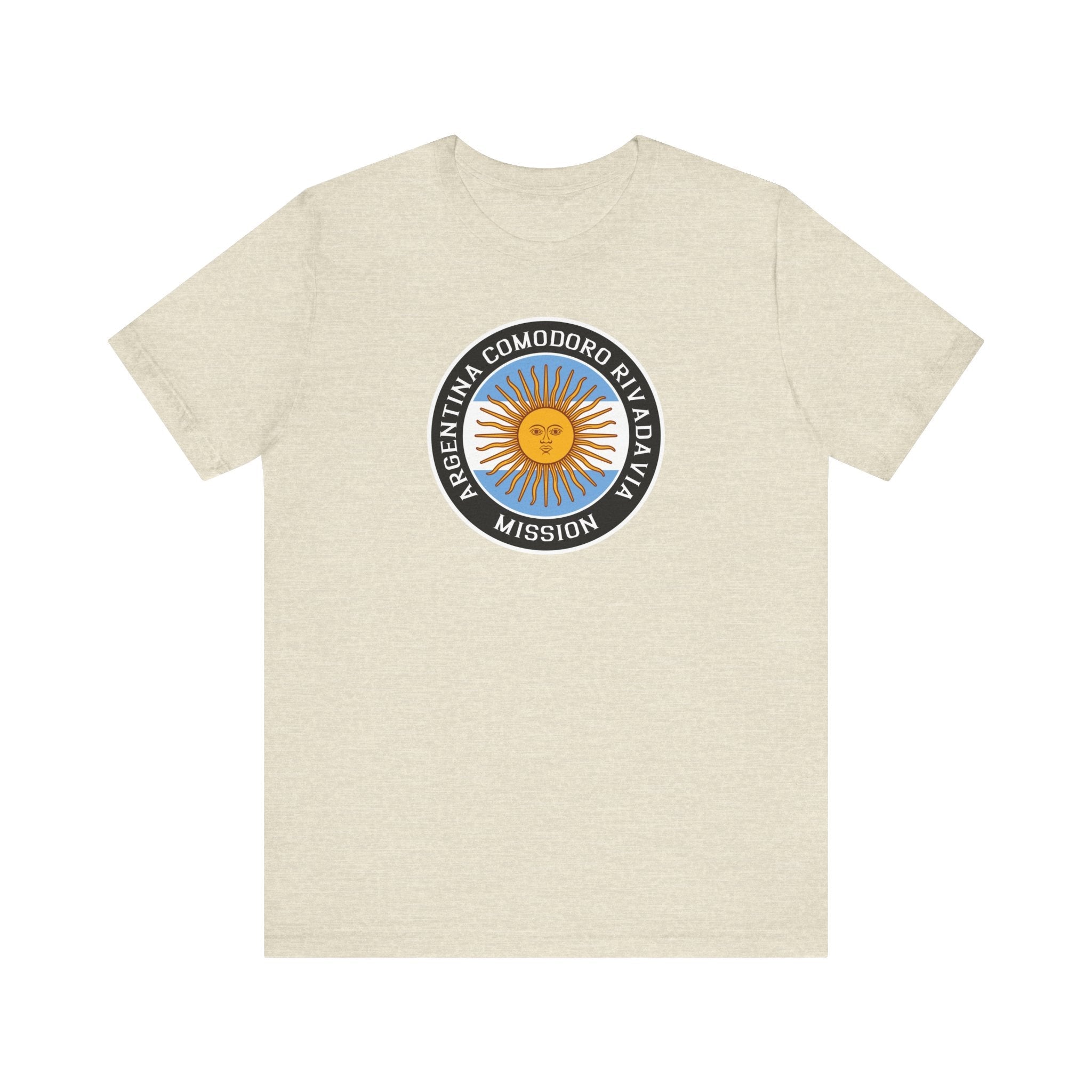 Argentina Comodoro Rivadavia Mission Circular Flag T-shirt - Mission Wishlist - LDS Missionary Gift Store