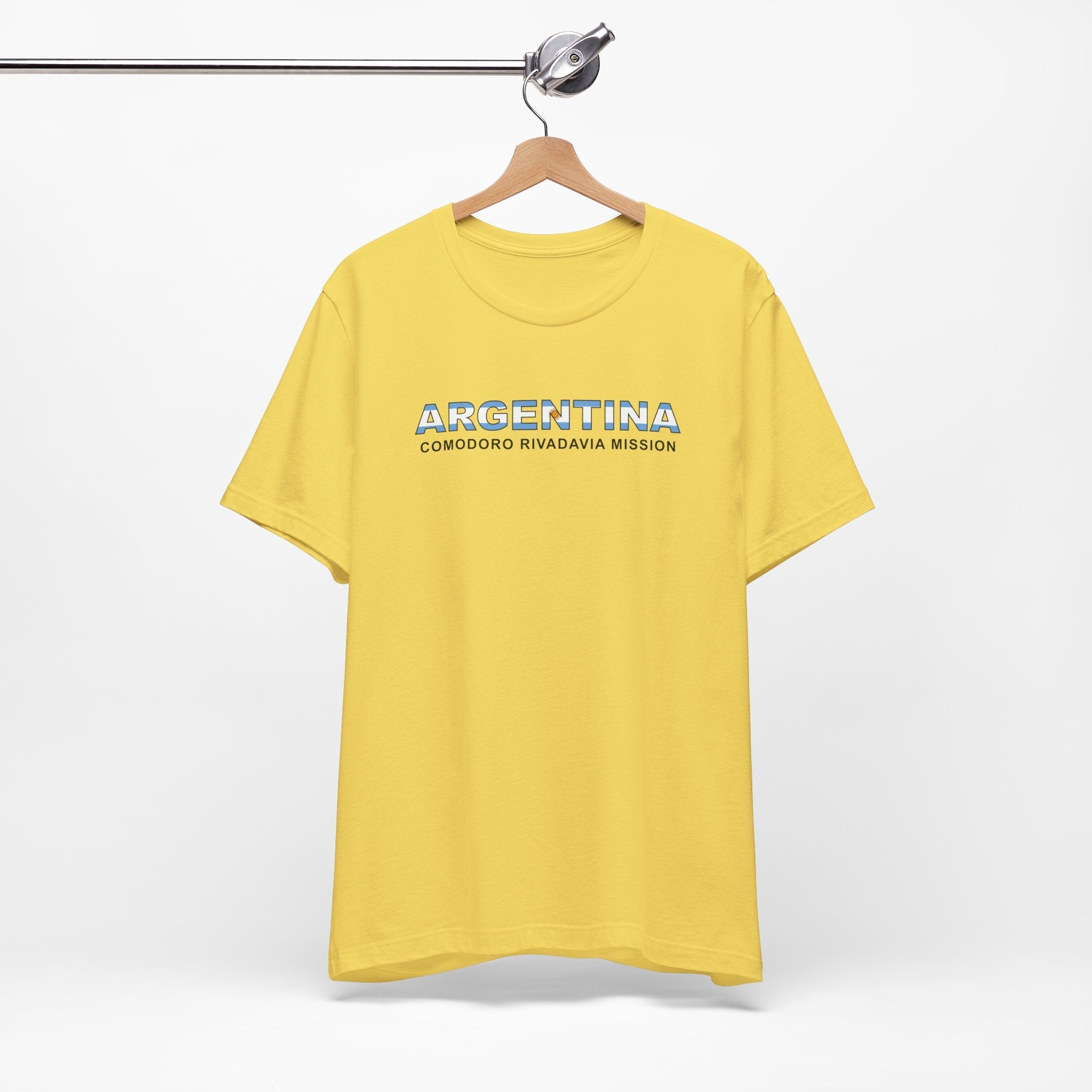 Argentina Comodoro Rivadavia Mission Flag Title T-shirt - Mission Wishlist - LDS Missionary Gift Store