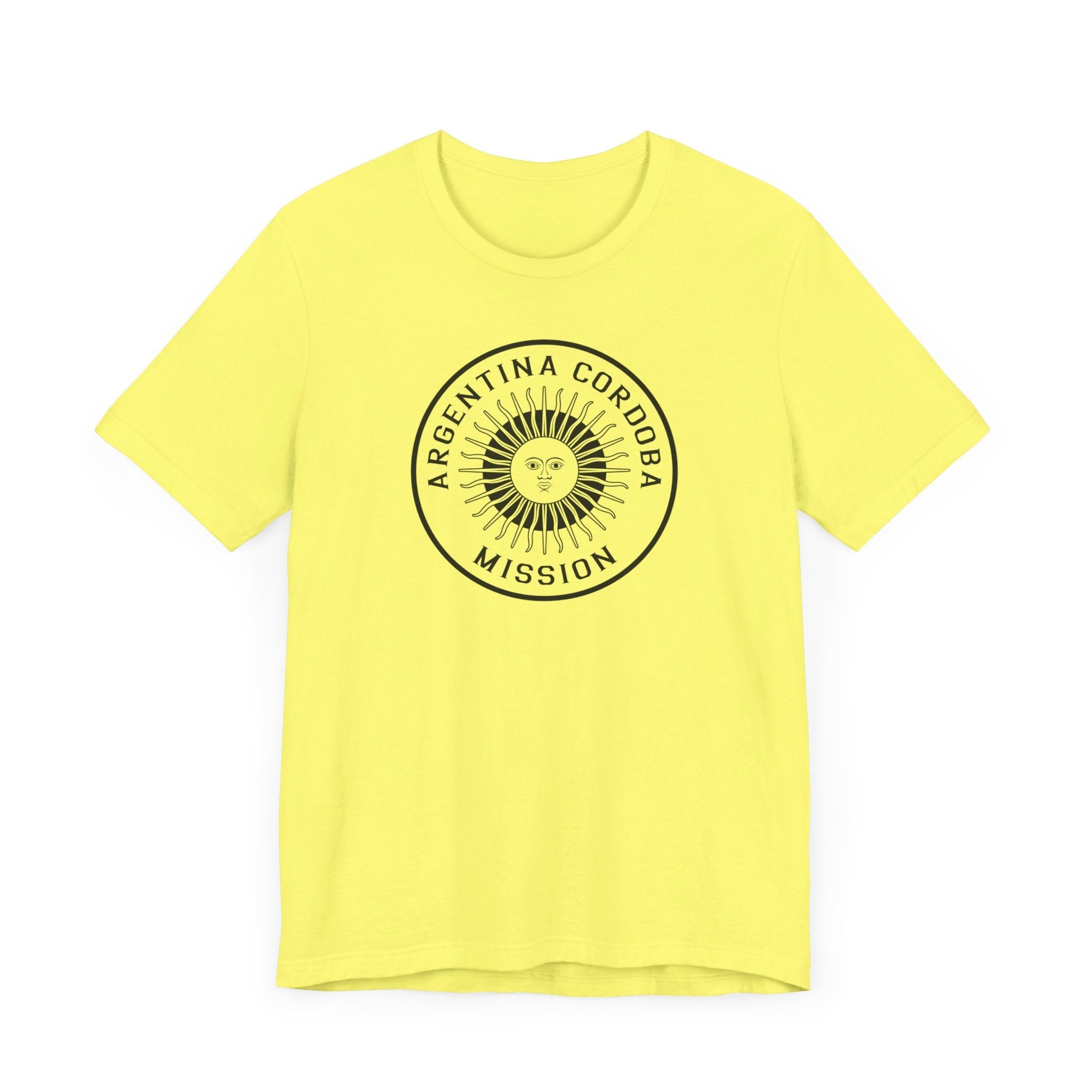 Argentina Cordoba Mission Circular Monochrome Logo T-Shirt - Mission Wishlist - LDS Missionary Gift Store