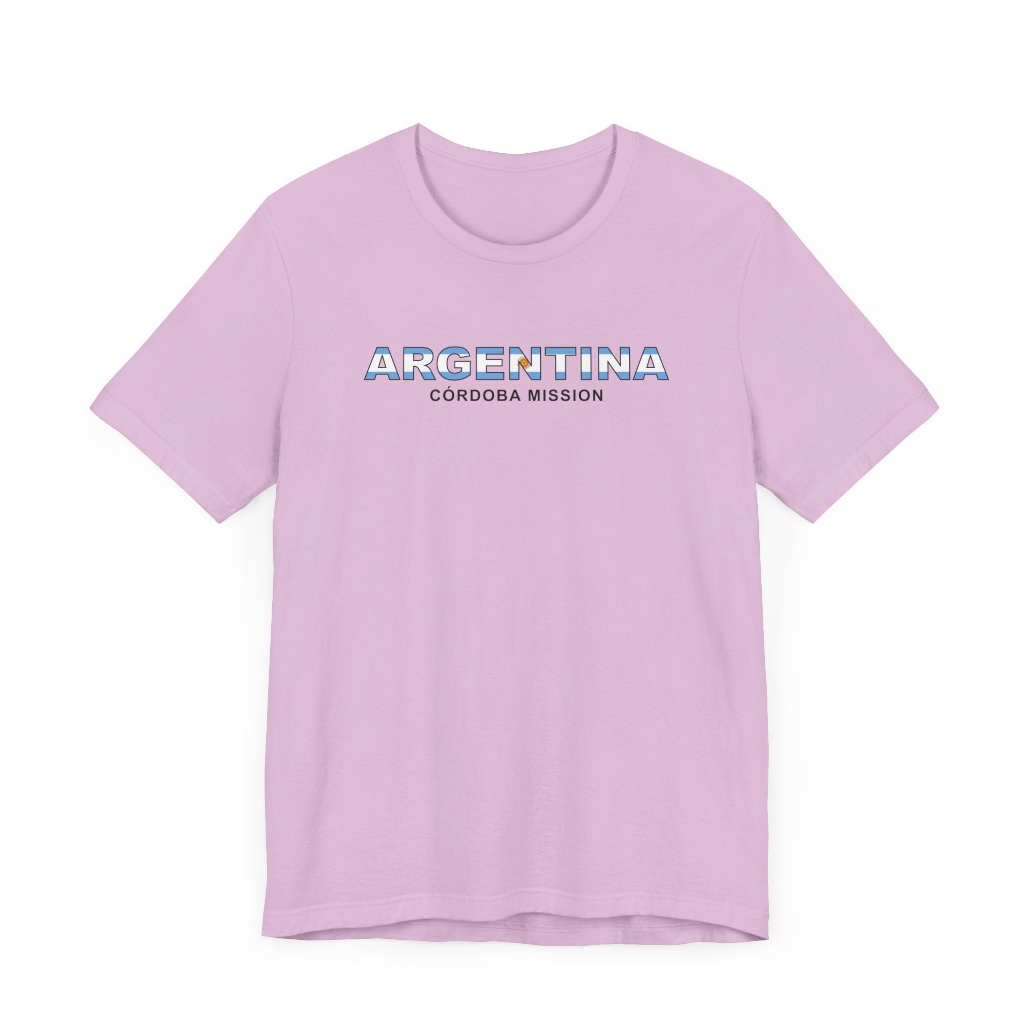 Argentina Cordoba Mission Flag Title T-shirt - Mission Wishlist - LDS Missionary Gift Store