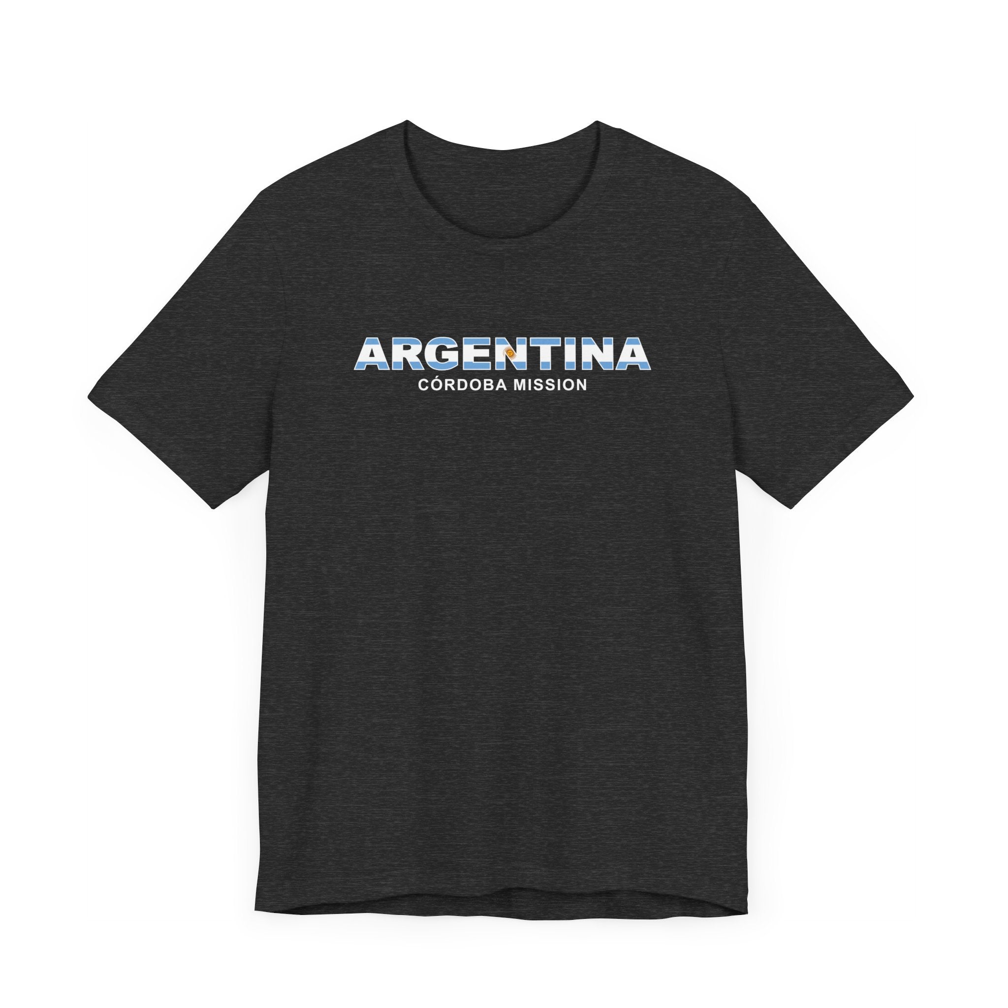 Argentina Cordoba Mission Flag Title T-shirt - Mission Wishlist - LDS Missionary Gift Store
