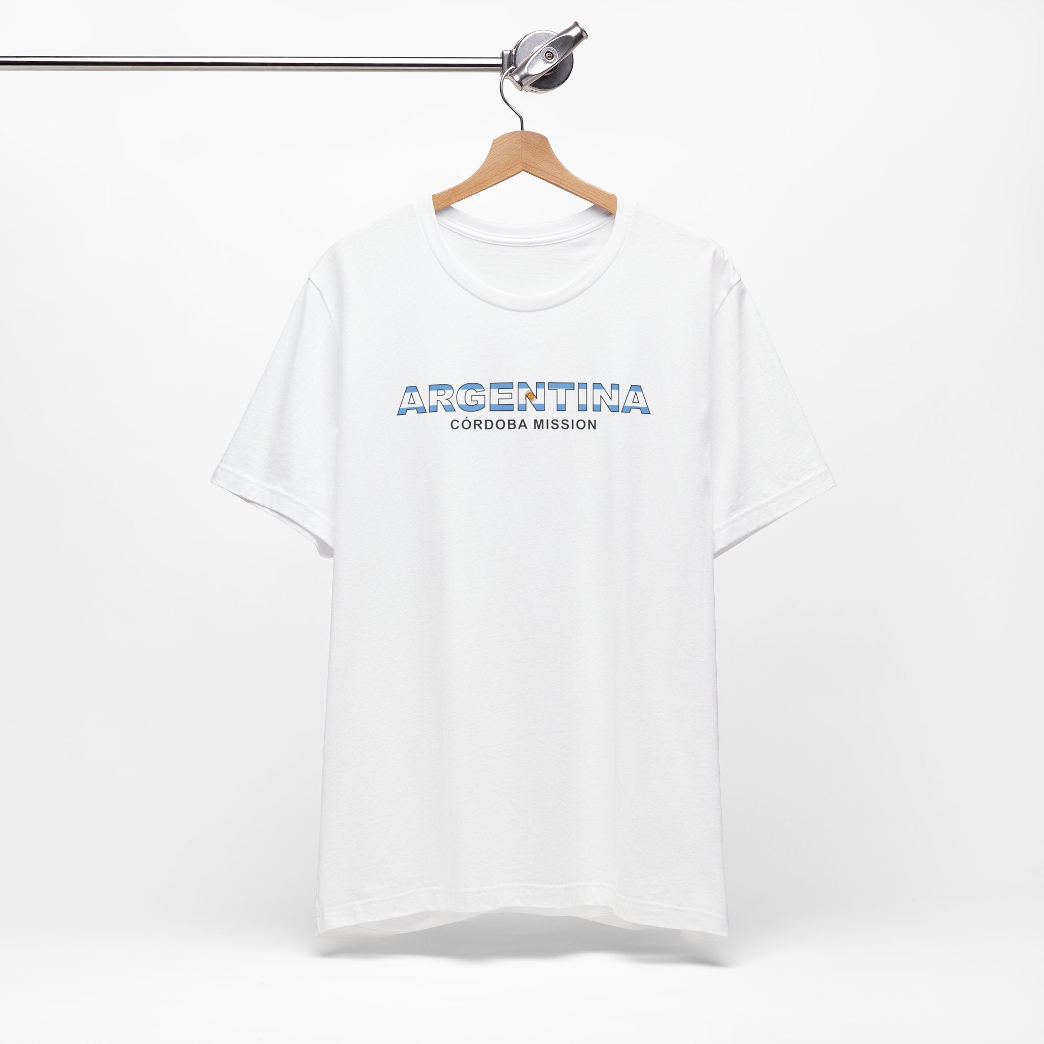 Argentina Cordoba Mission Flag Title T-shirt - Mission Wishlist - LDS Missionary Gift Store
