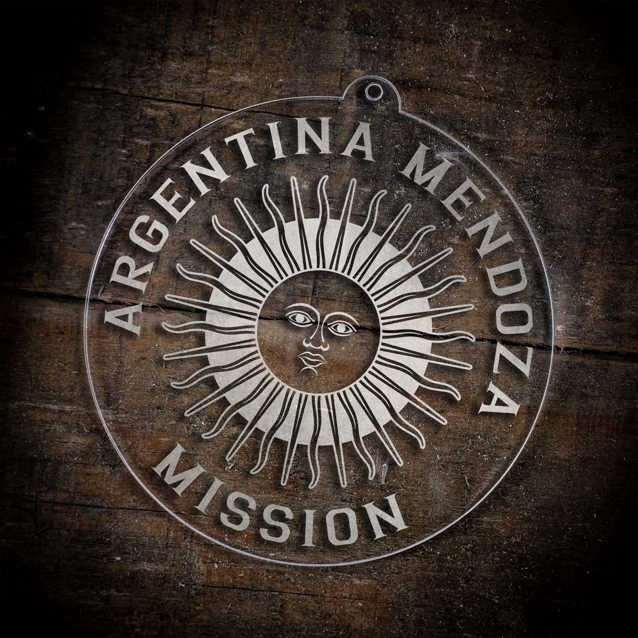 Argentina Mendoza Mission Christmas Ornament - Latter-Day Saint LDS Missionary Gift - Book of Mormon