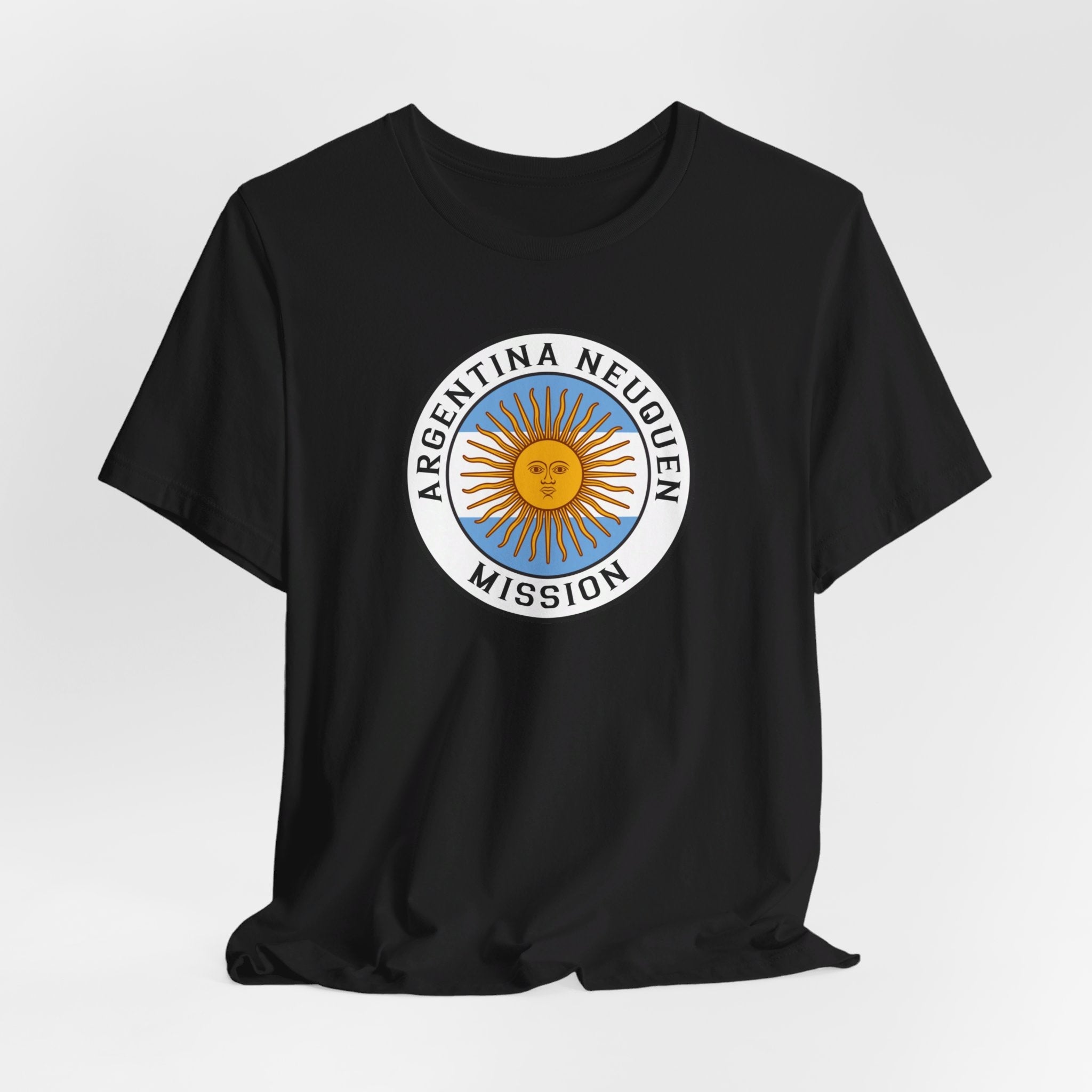 Argentina Neuquen Mission Circular Flag T-shirt - Mission Wishlist - LDS Missionary Gift Store