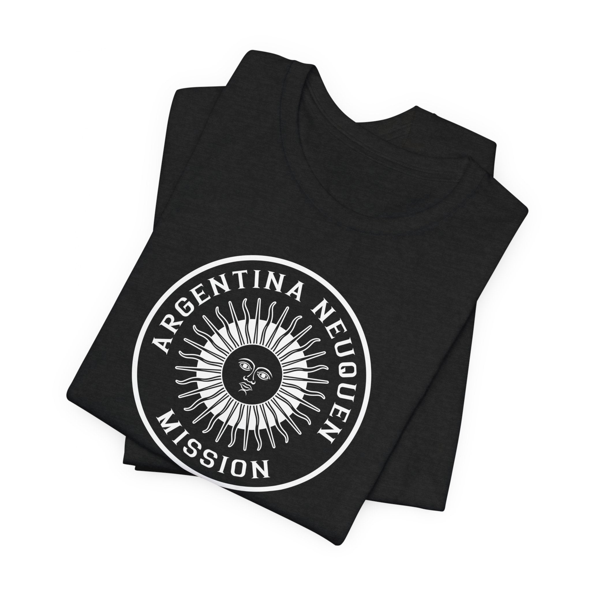 Argentina Neuquen Mission Circular Monochrome Logo T-Shirt - Mission Wishlist - LDS Missionary Gift Store