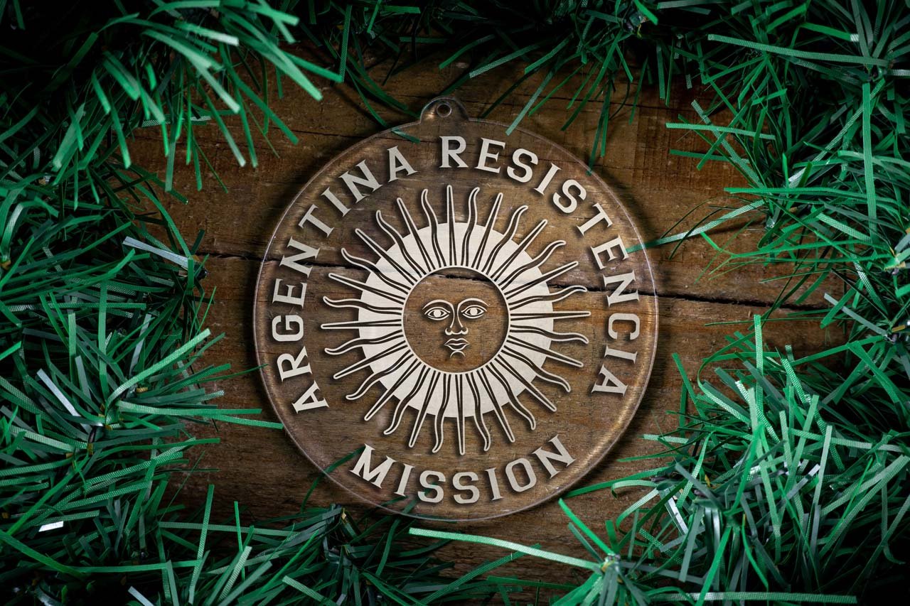 Argentina Resistencia Mission Christmas Ornament - Latter-Day Saint LDS Missionary Gift - Book of Mormon
