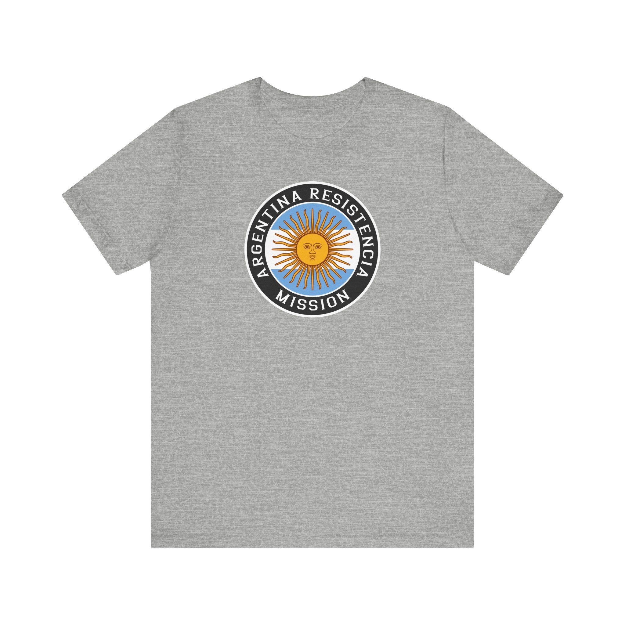 Argentina Resistencia Mission Circular Flag T-shirt - Mission Wishlist - LDS Missionary Gift Store