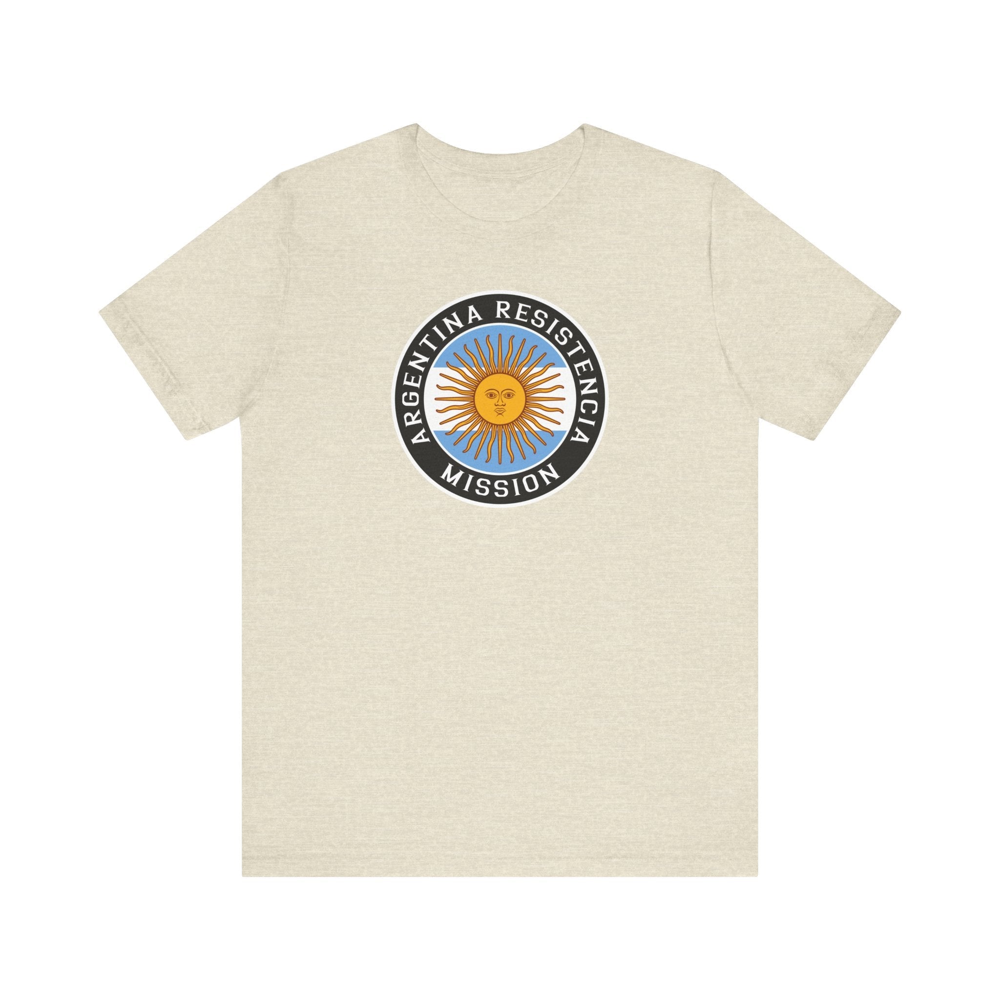 Argentina Resistencia Mission Circular Flag T-shirt - Mission Wishlist - LDS Missionary Gift Store