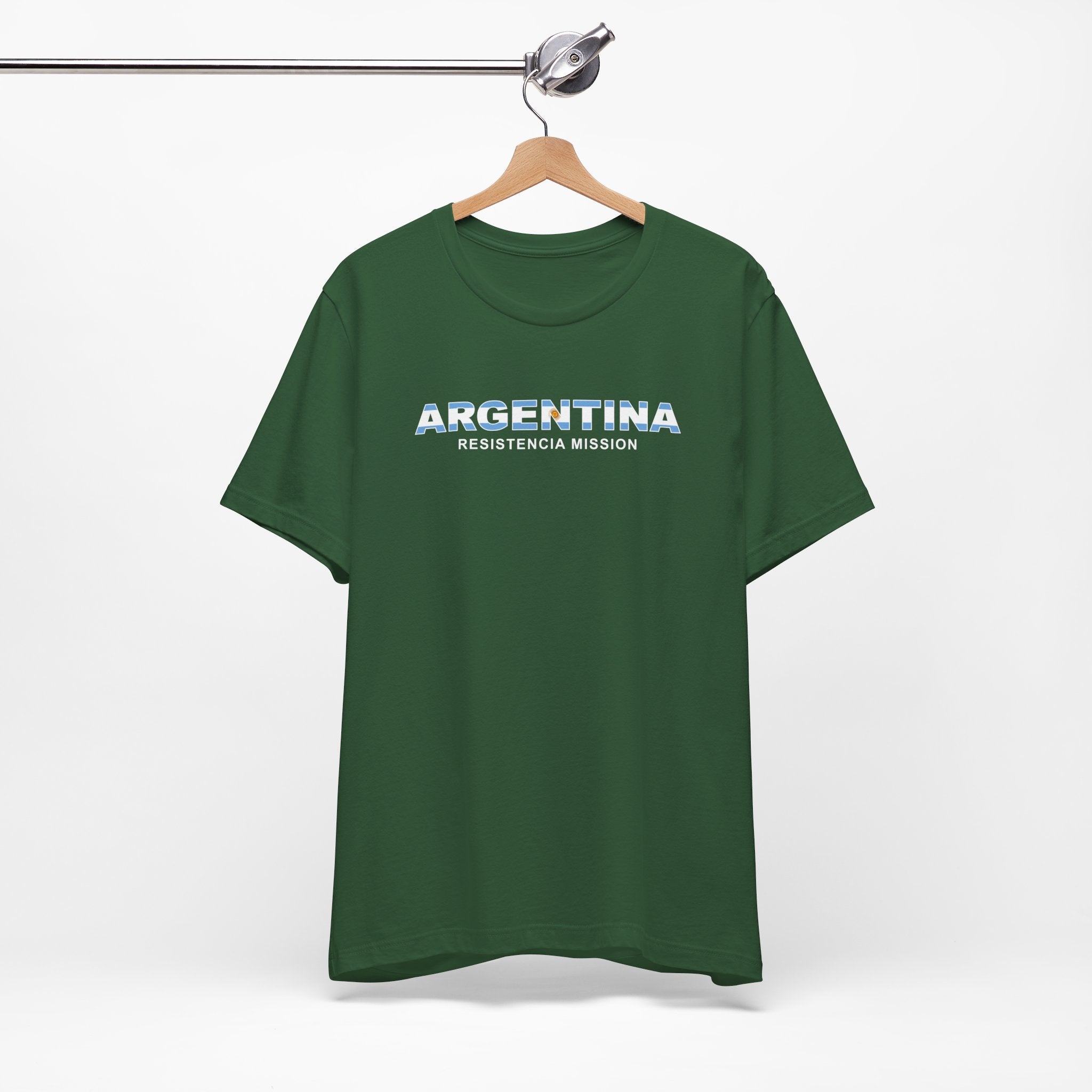 Argentina Resistencia Mission Flag Title T-shirt - Mission Wishlist - LDS Missionary Gift Store