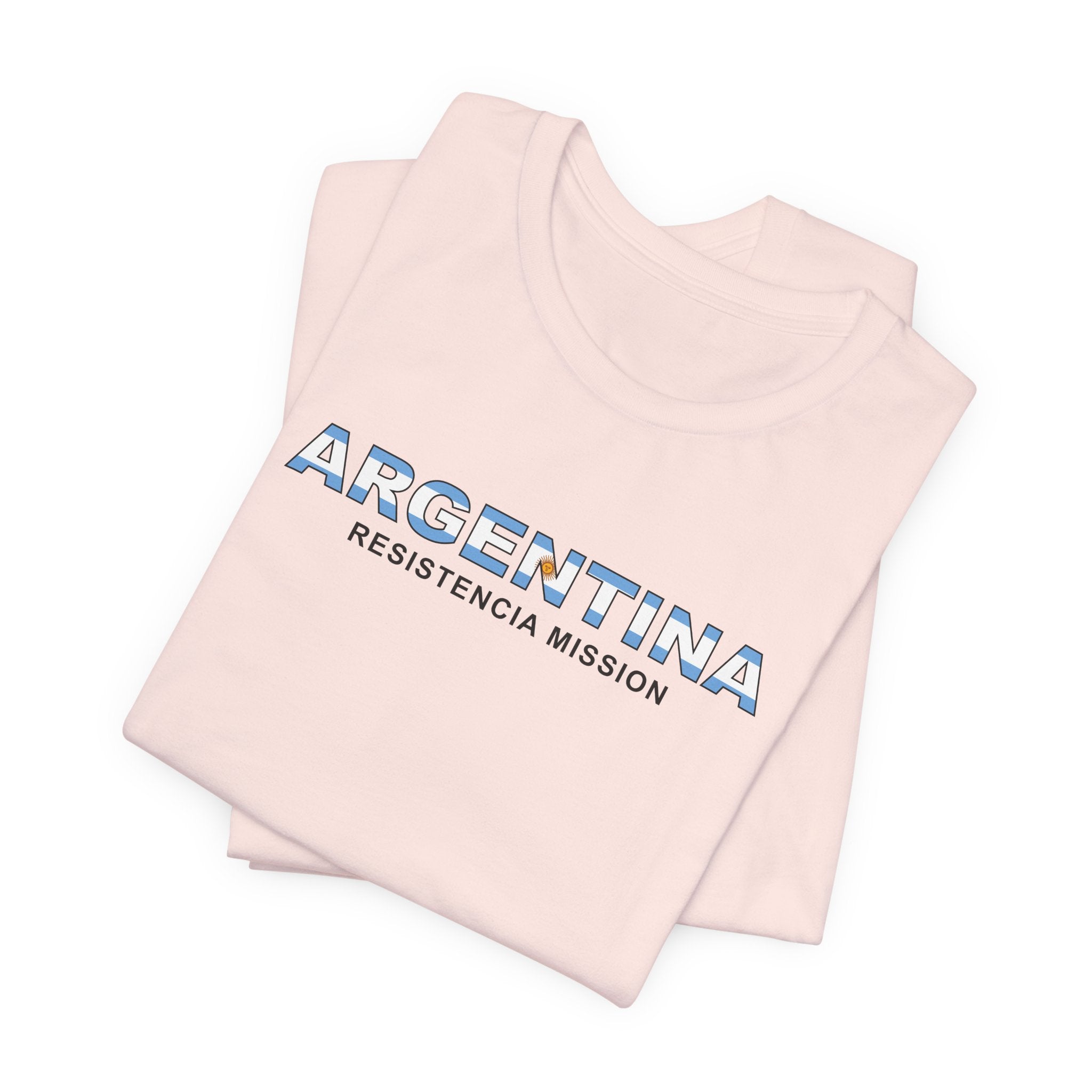 Argentina Resistencia Mission Flag Title T-shirt - Mission Wishlist - LDS Missionary Gift Store