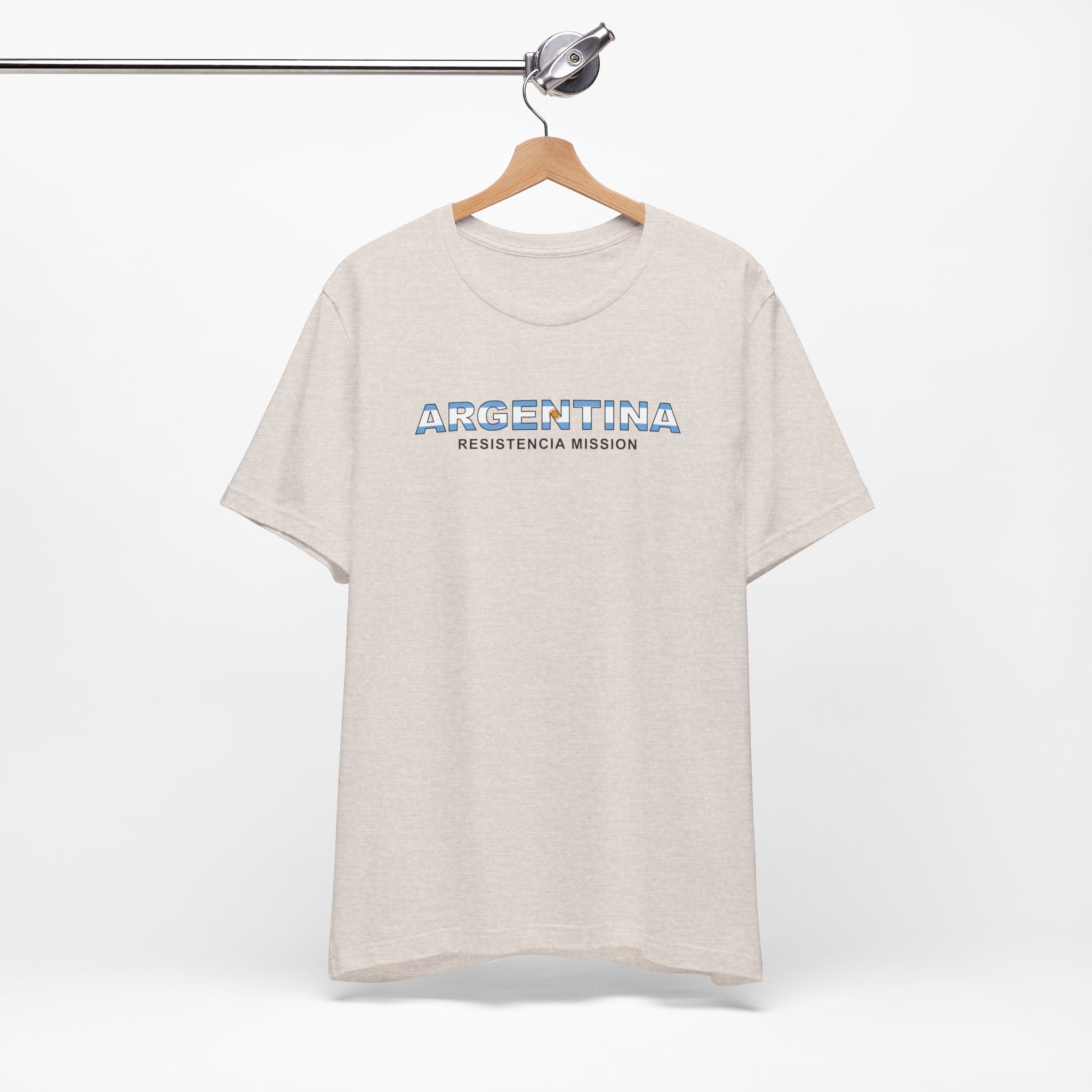 Argentina Resistencia Mission Flag Title T-shirt - Mission Wishlist - LDS Missionary Gift Store