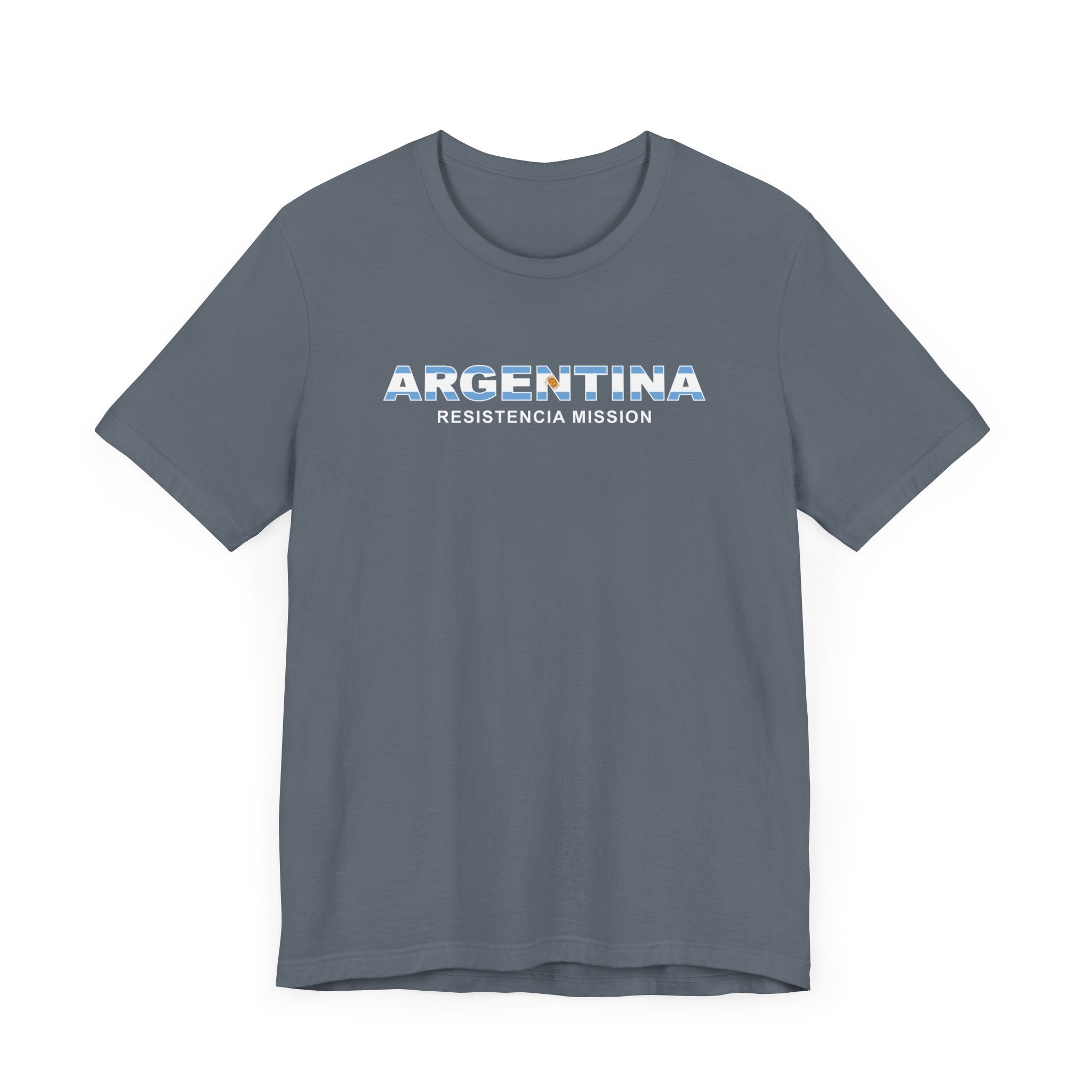 Argentina Resistencia Mission Flag Title T-shirt - Mission Wishlist - LDS Missionary Gift Store