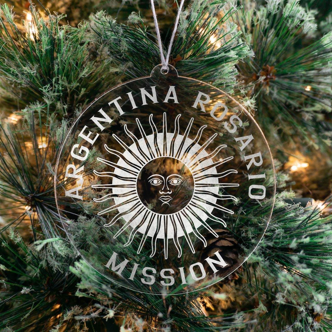 Argentina Rosario Mission Christmas Ornament - Latter-Day Saint LDS Missionary Gift - Book of Mormon