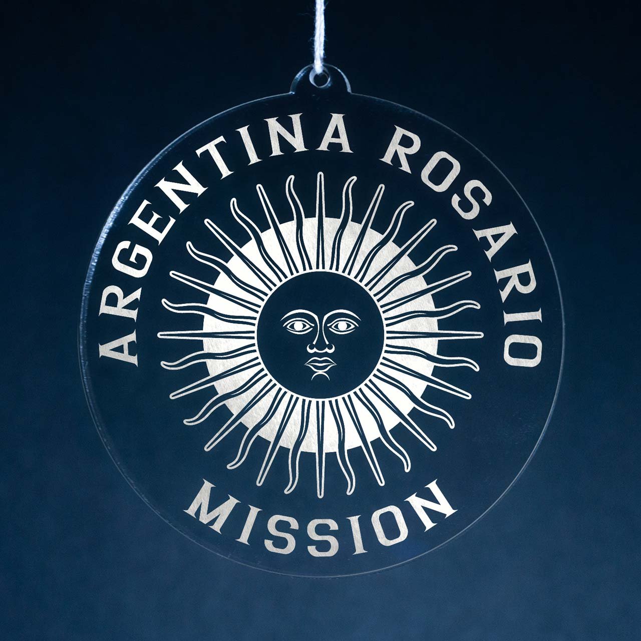 Argentina Rosario Mission Christmas Ornament - Latter-Day Saint LDS Missionary Gift - Book of Mormon
