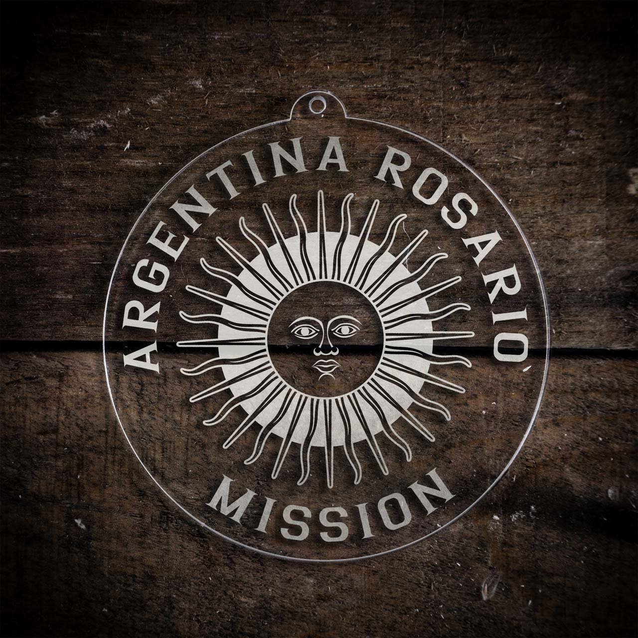 Argentina Rosario Mission Christmas Ornament - Latter-Day Saint LDS Missionary Gift - Book of Mormon