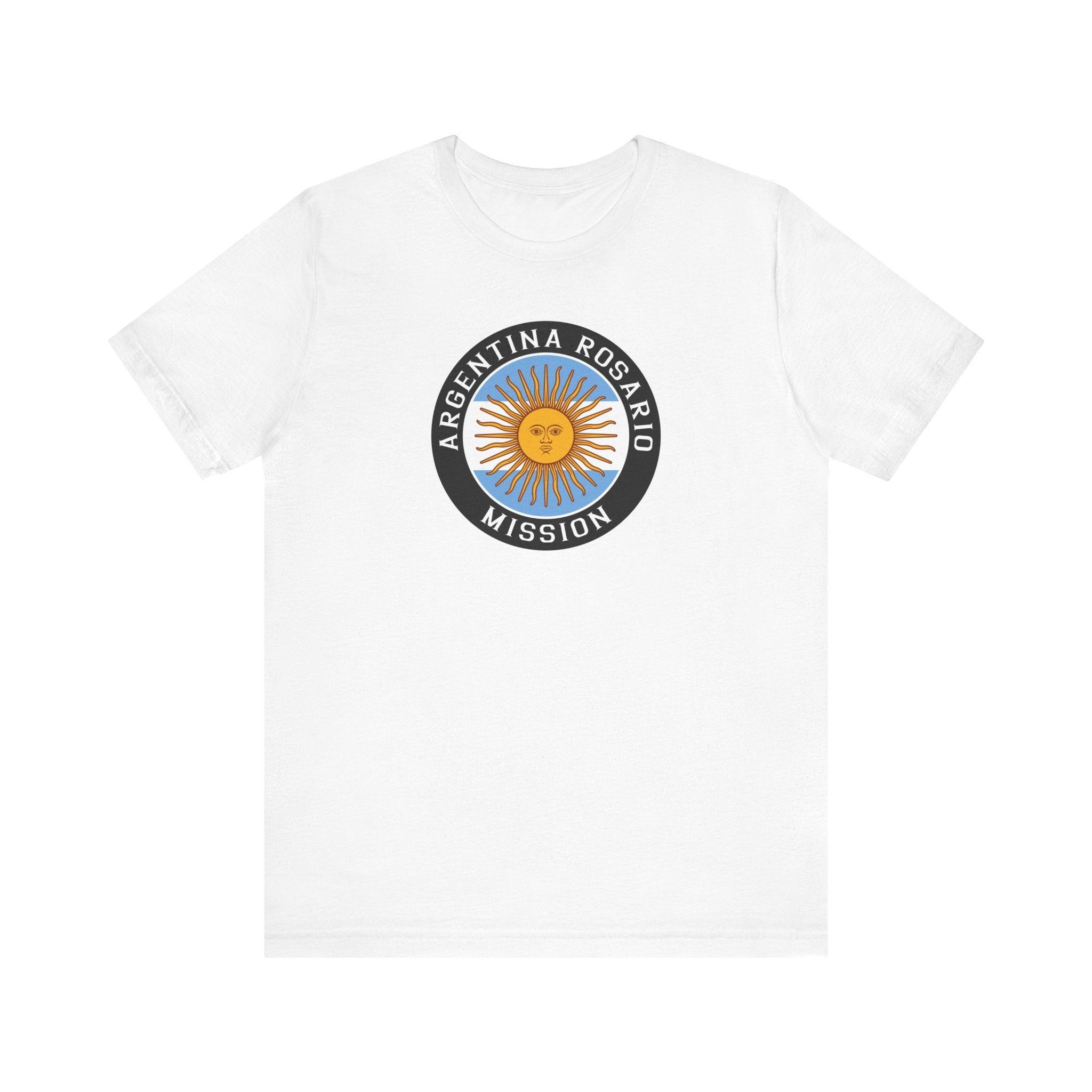 Argentina Rosario Mission Circular Flag T-shirt - Mission Wishlist - LDS Missionary Gift Store