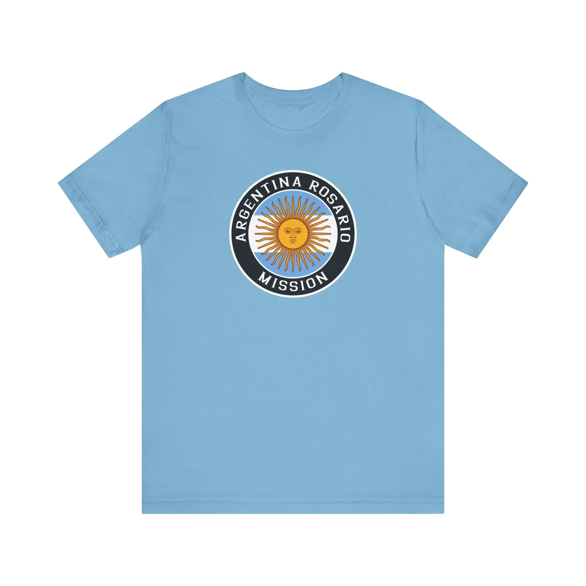 Argentina Rosario Mission Circular Flag T-shirt - Mission Wishlist - LDS Missionary Gift Store