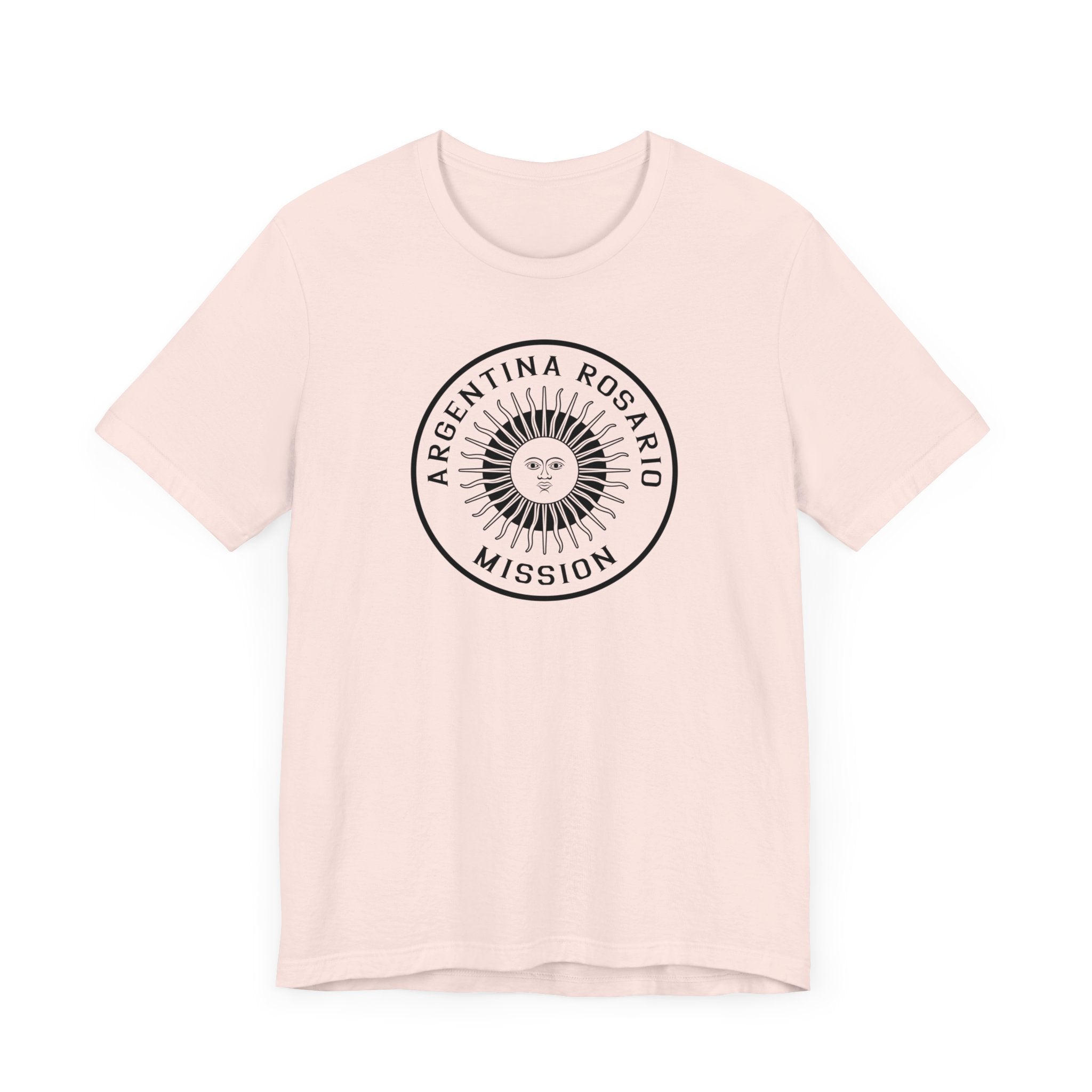 Argentina Rosario Mission Circular Monochrome Logo T-Shirt - Mission Wishlist - LDS Missionary Gift Store