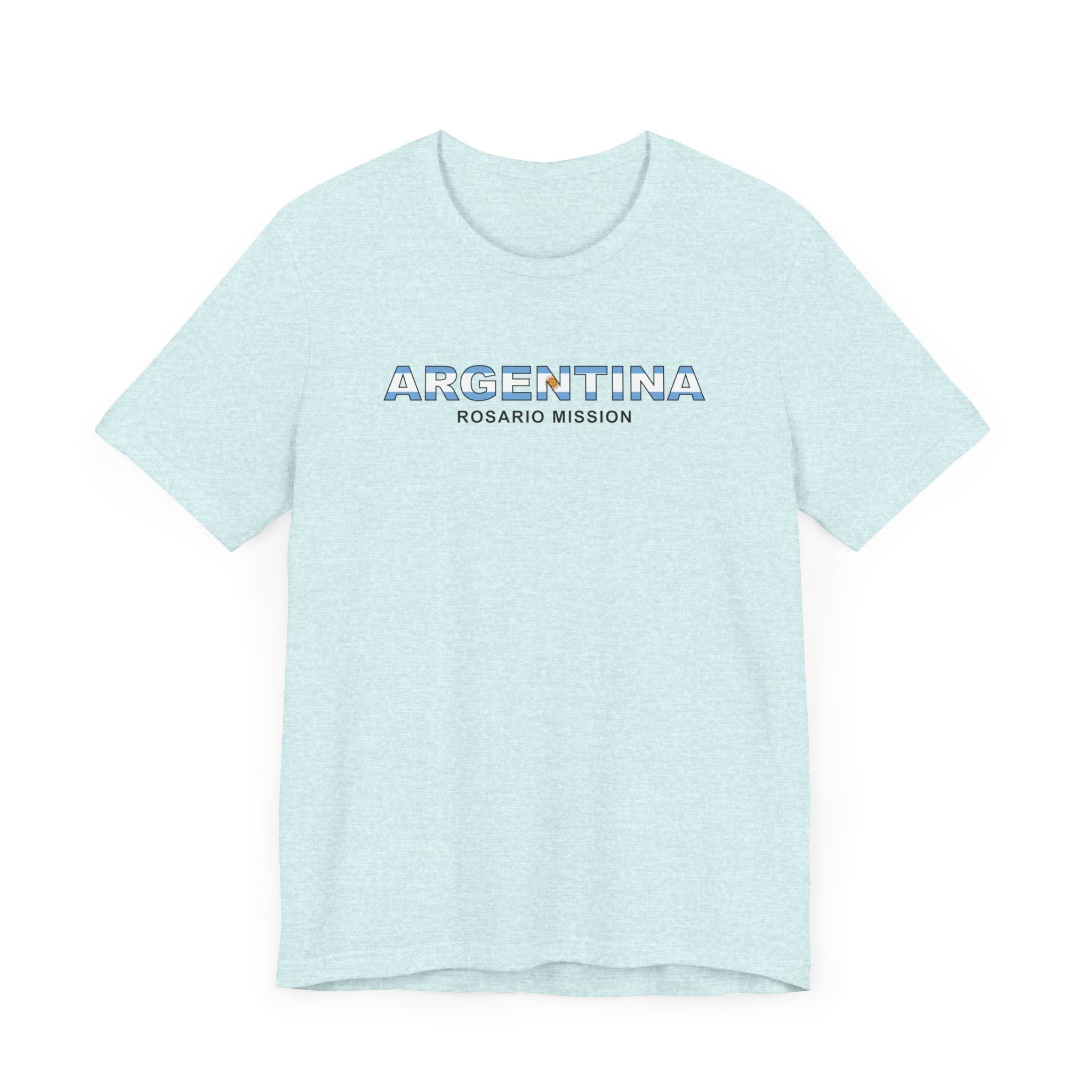 Argentina Rosario Mission Flag Title T-shirt - Mission Wishlist - LDS Missionary Gift Store
