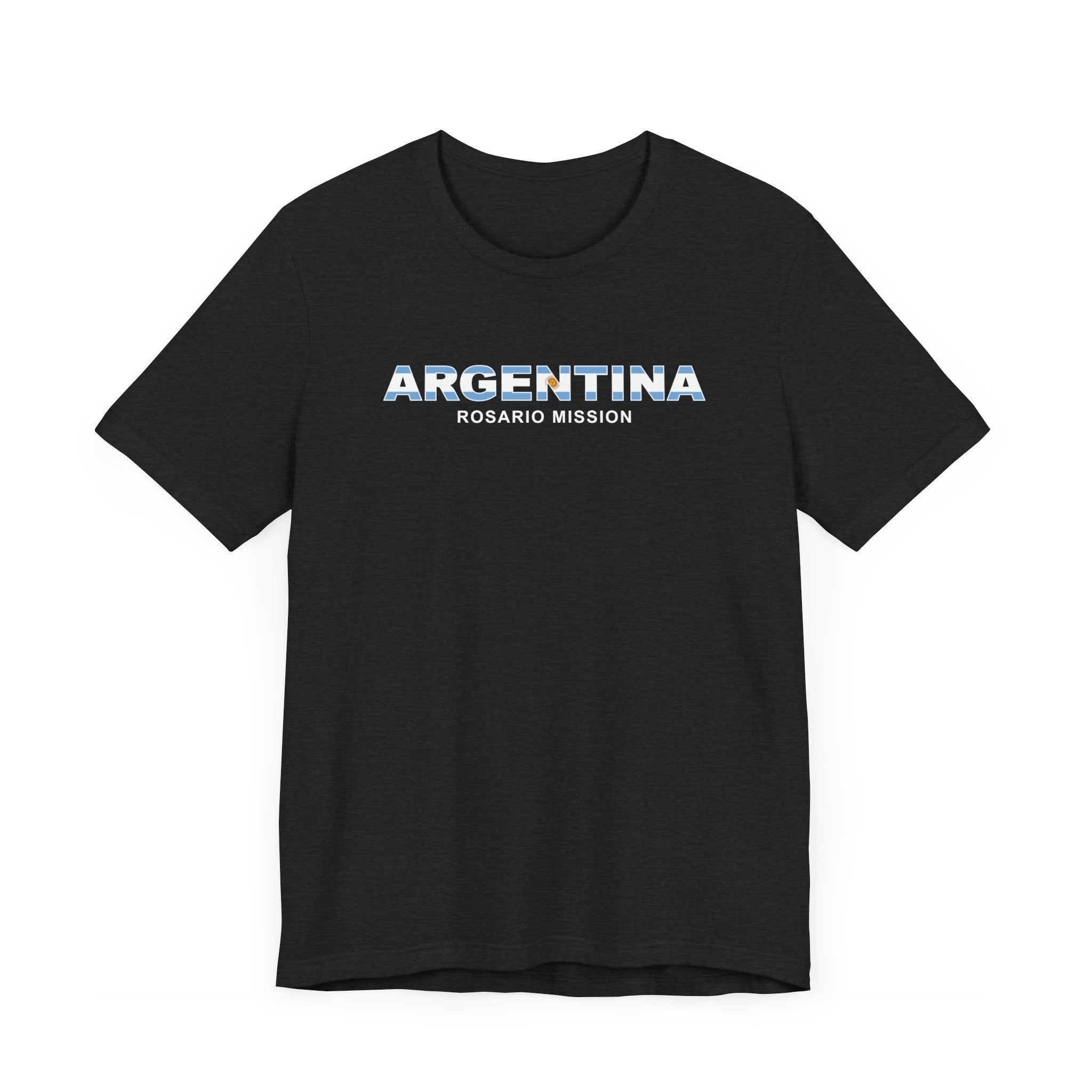 Argentina Rosario Mission Flag Title T-shirt - Mission Wishlist - LDS Missionary Gift Store