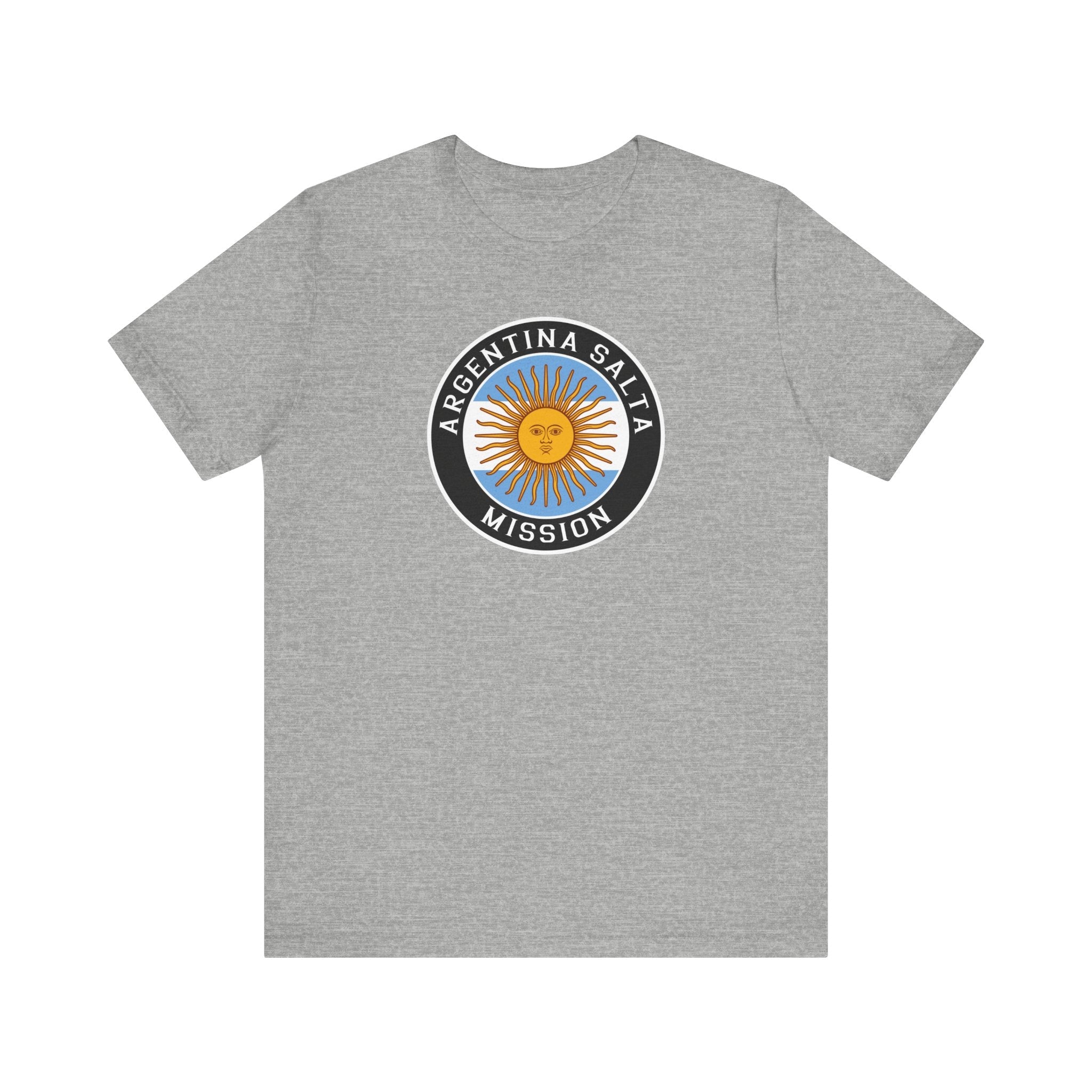 Argentina Salta Mission Circular Flag T-shirt - Latter-Day Saint LDS Missionary Gift - Book of Mormon
