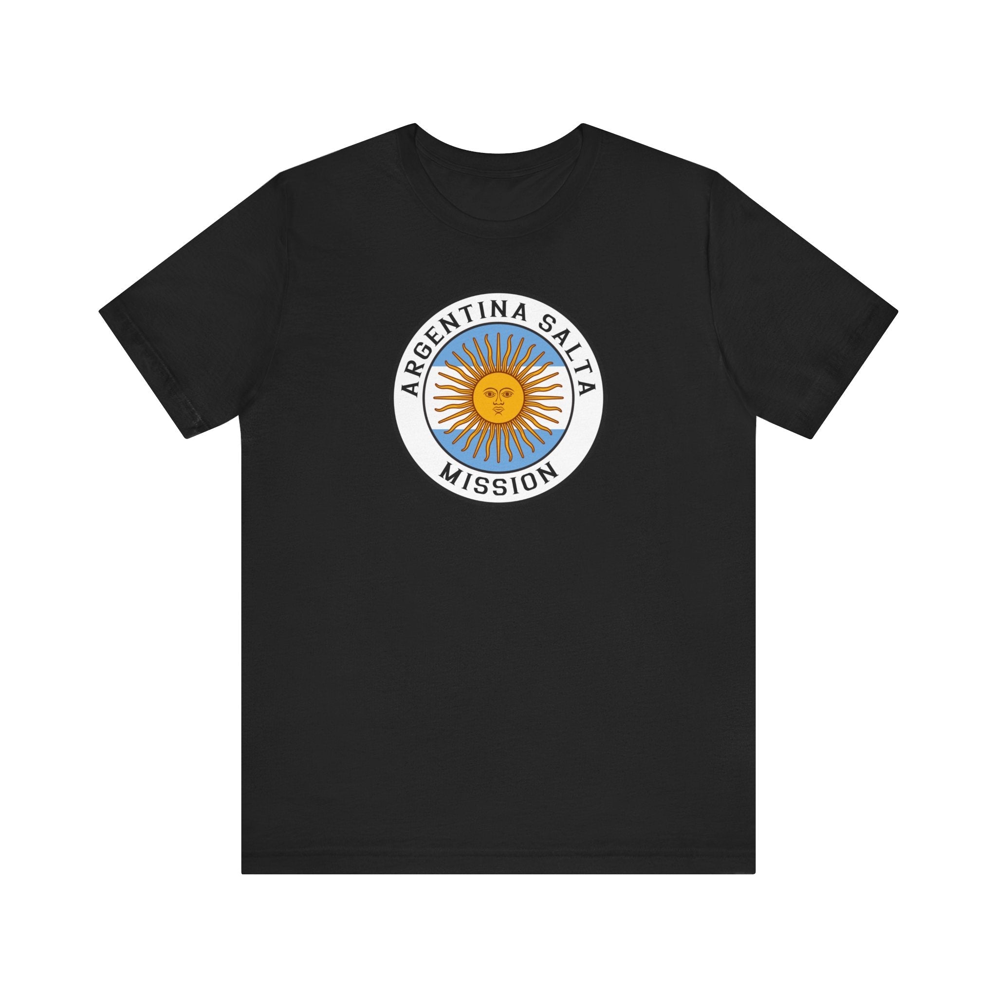 Argentina Salta Mission Circular Flag T-shirt - Latter-Day Saint LDS Missionary Gift - Book of Mormon