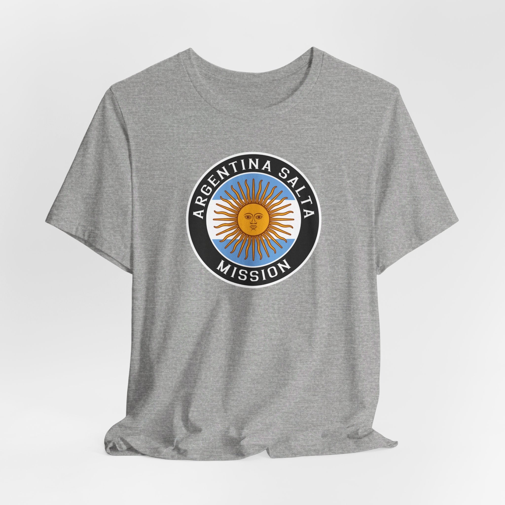 Argentina Salta Mission Circular Flag T-shirt - Latter-Day Saint LDS Missionary Gift - Book of Mormon