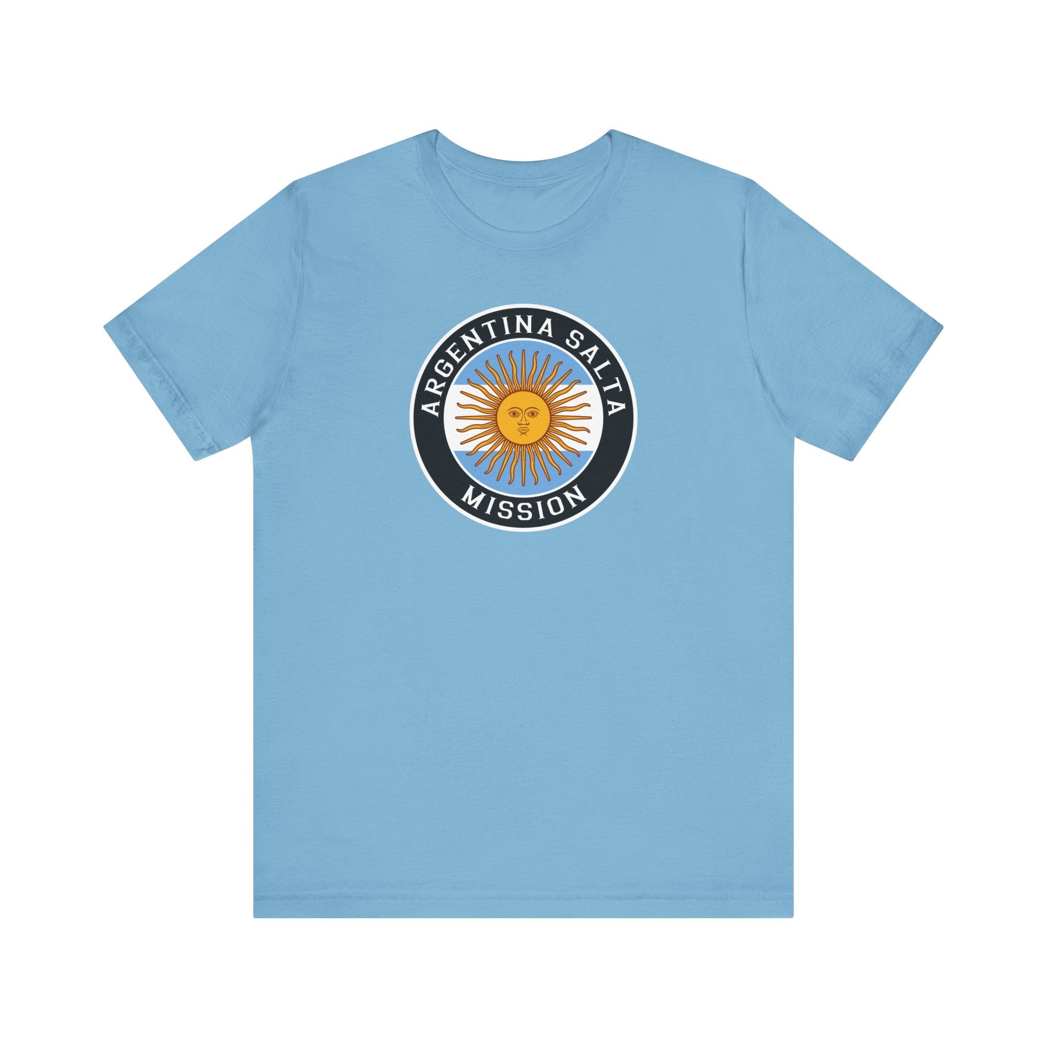 Argentina Salta Mission Circular Flag T-shirt - Latter-Day Saint LDS Missionary Gift - Book of Mormon