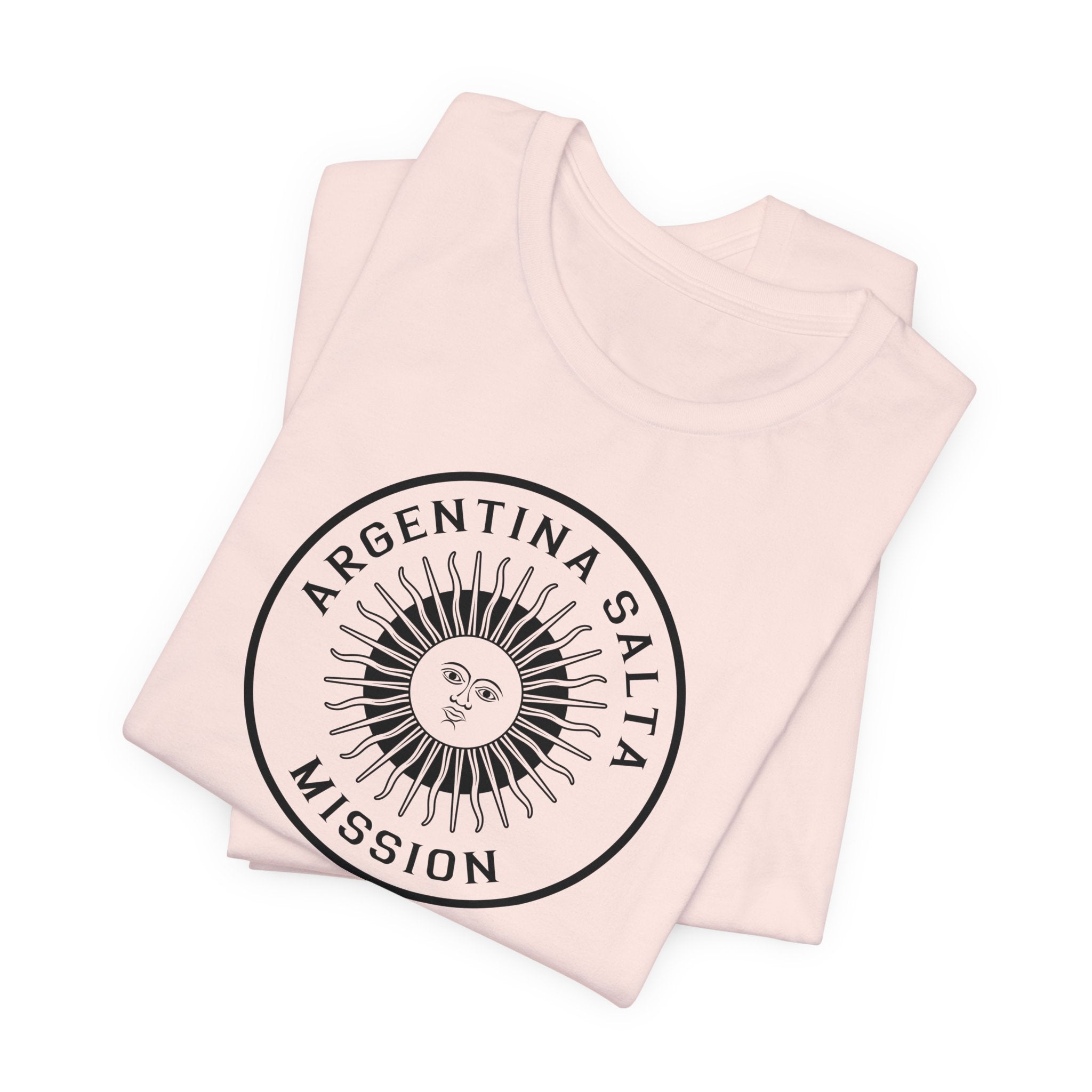 Argentina Salta Mission Circular Monochrome Logo T-Shirt - Mission Wishlist - LDS Missionary Gift Store
