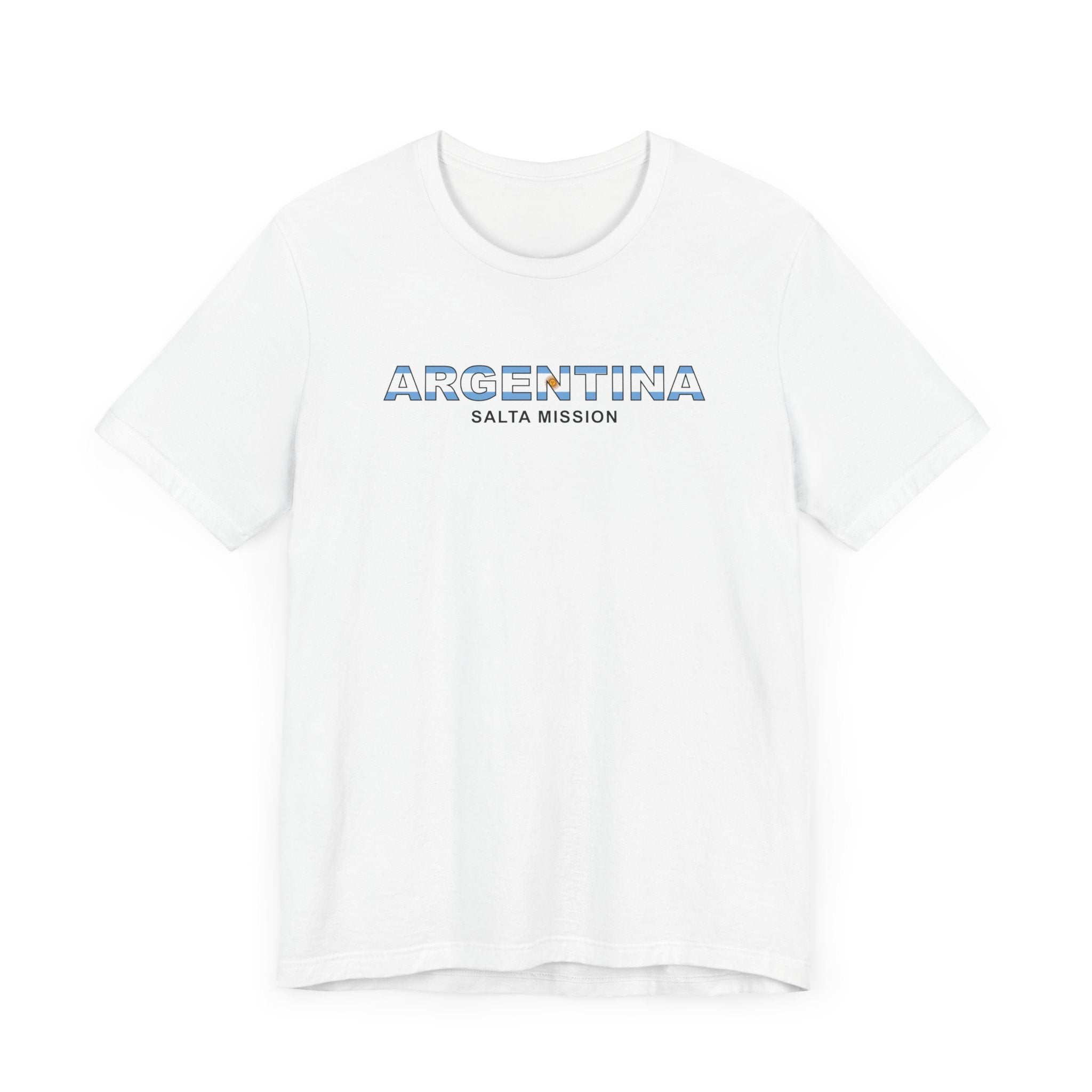 Argentina Salta Mission Flag Title T-shirt - Mission Wishlist - LDS Missionary Gift Store